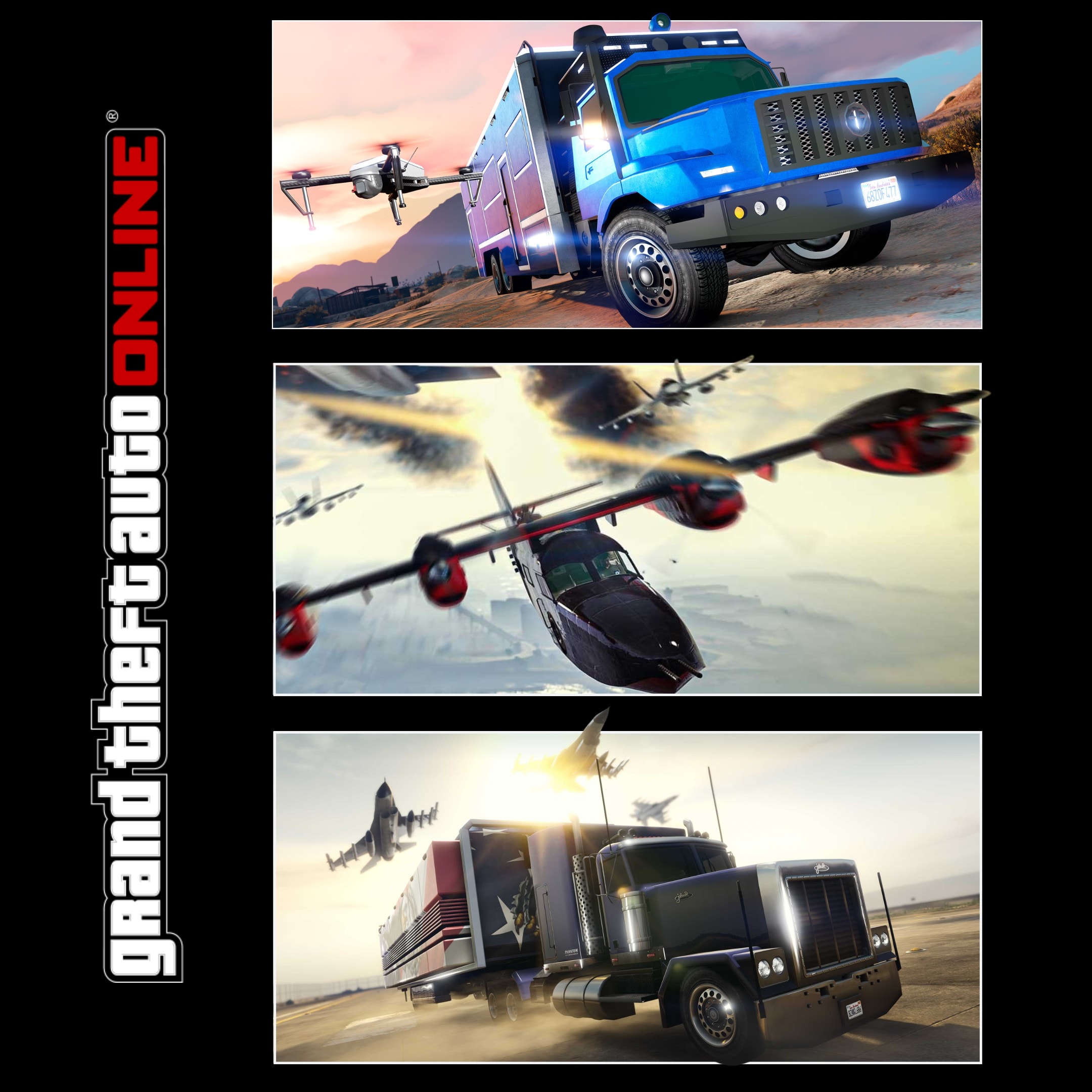 Mobile Operations Event Promotional poster for Mobile Operations Event in GTA Online.