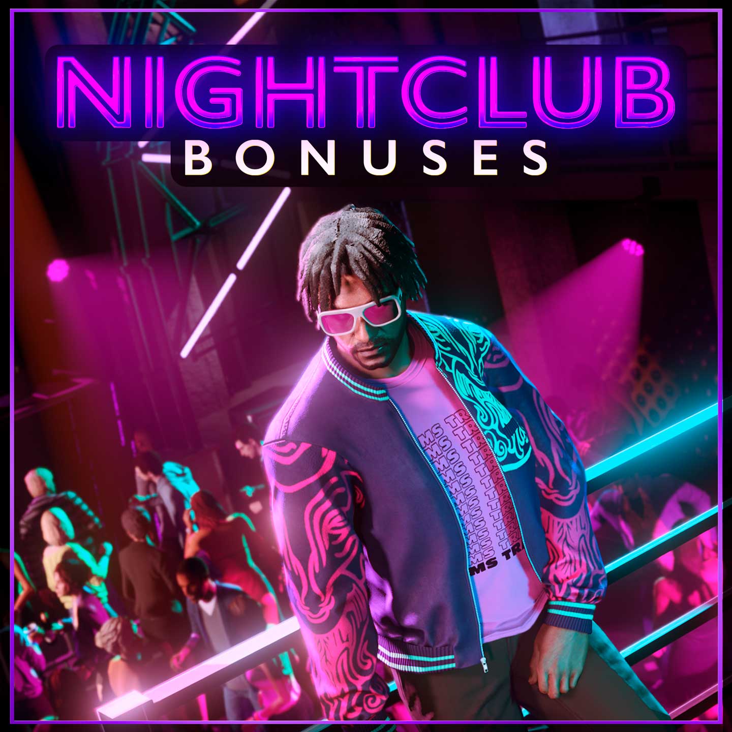 Nightclub Bonuses Poster for Nightclub Bonuses in GTA Online.