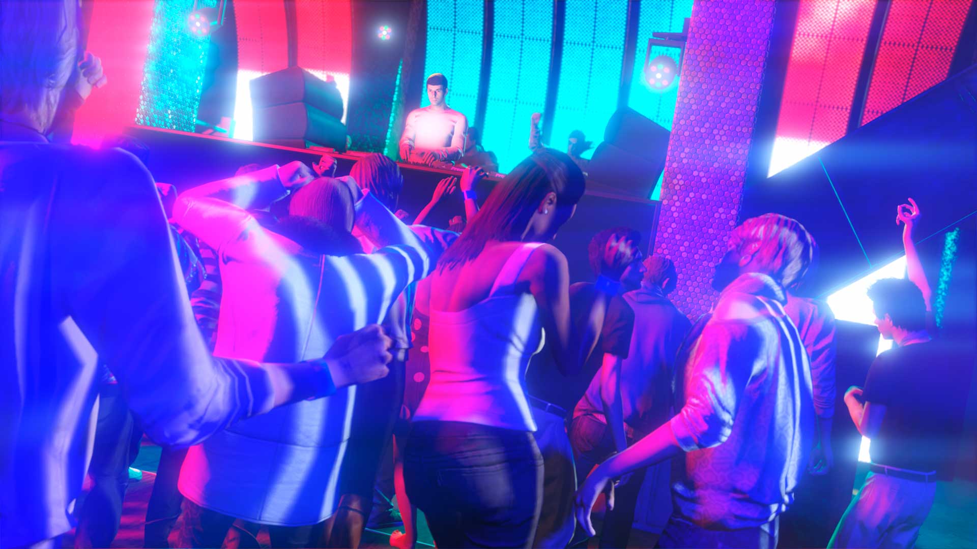 Screenshot of a Nightclub property in GTA Online.