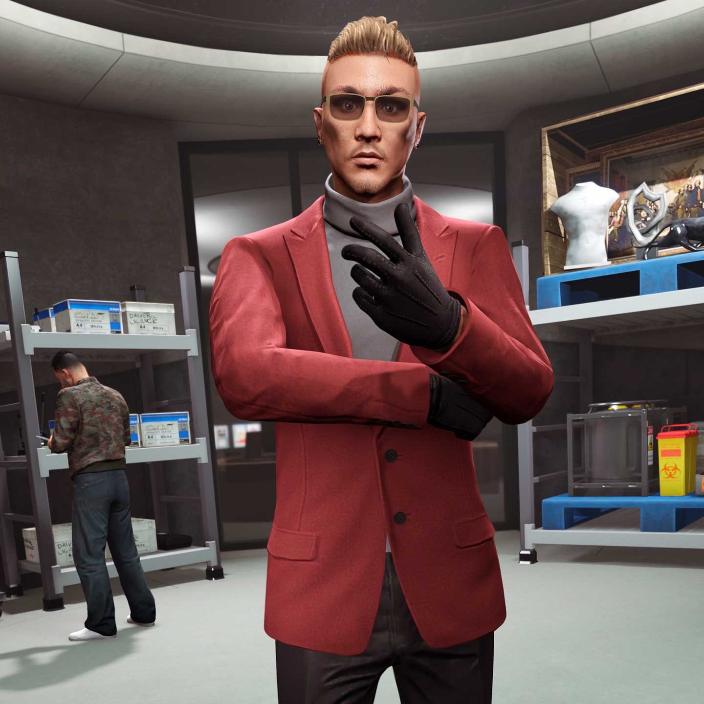Nightclub Warehouse Screenshot of a Nightclub Warehouse in GTA Online.