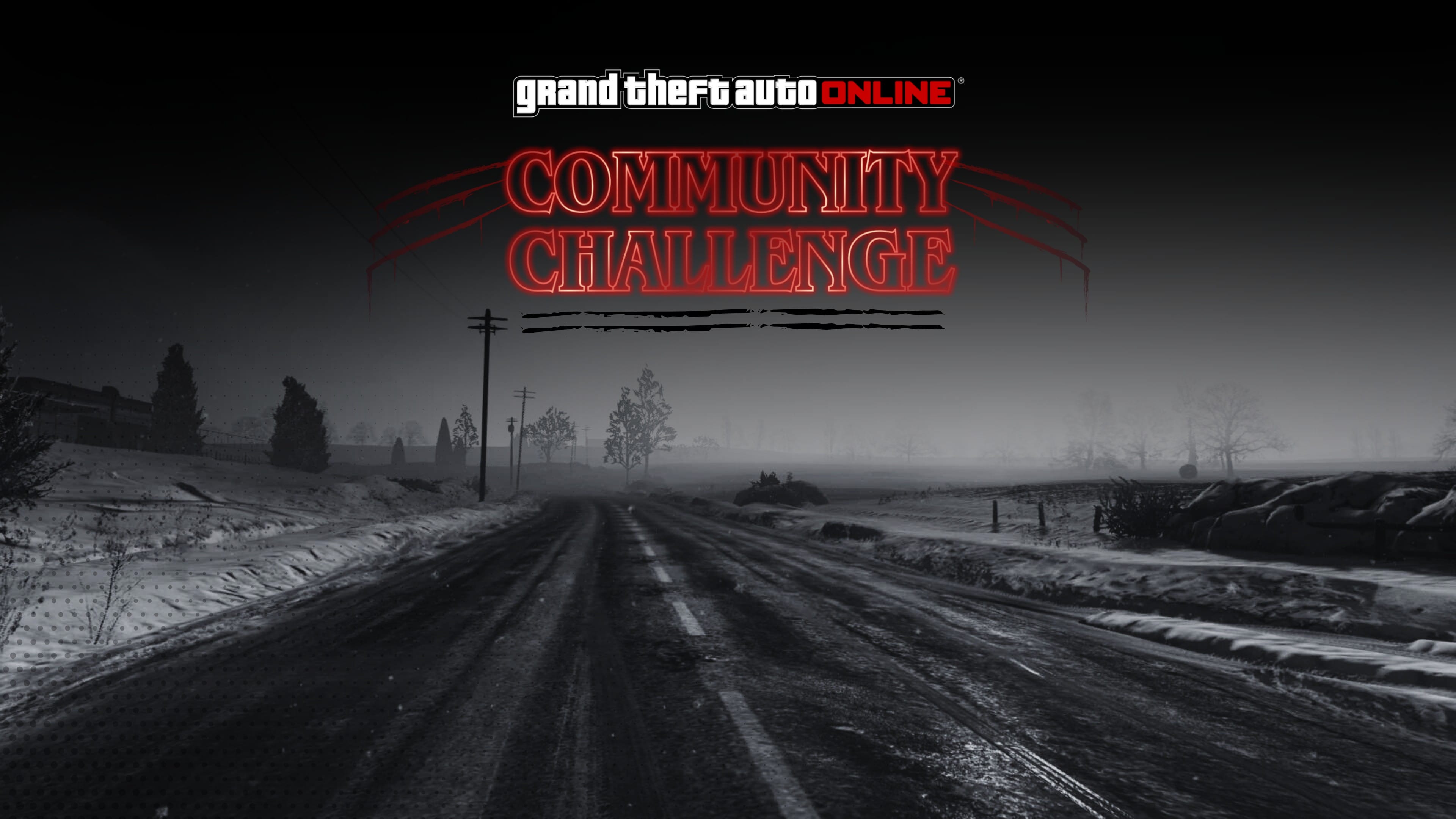 Poster for Halloween Community Challenge in GTA Online.
