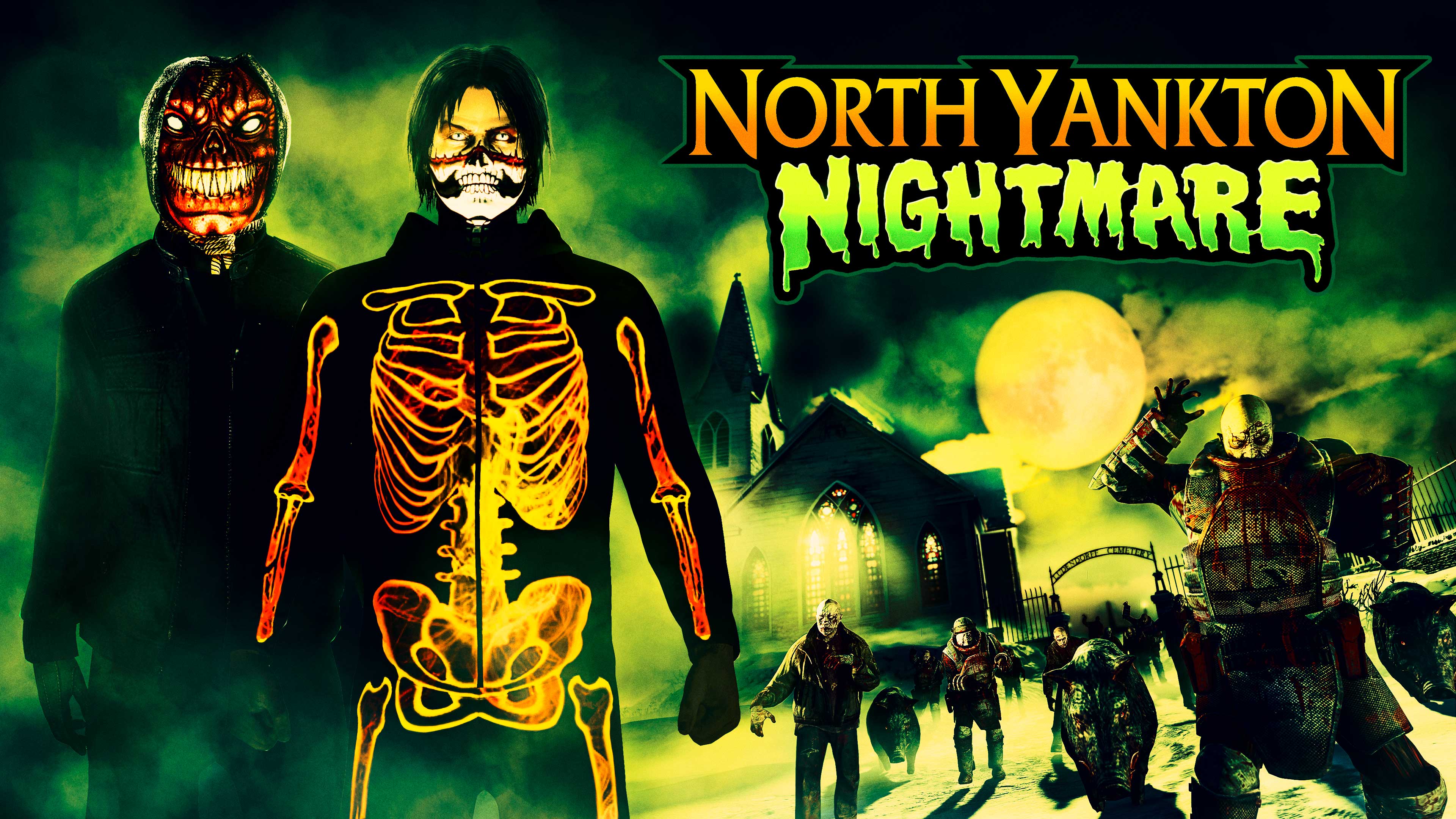 North Yankton Nightmare Community Challenge Poster for North Yankton Nightmare Community Challenge in GTA Online.