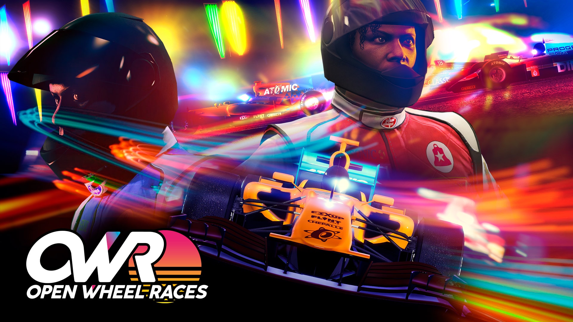 Open Wheel Race Promotional poster for Open Wheel Races in GTA Online.