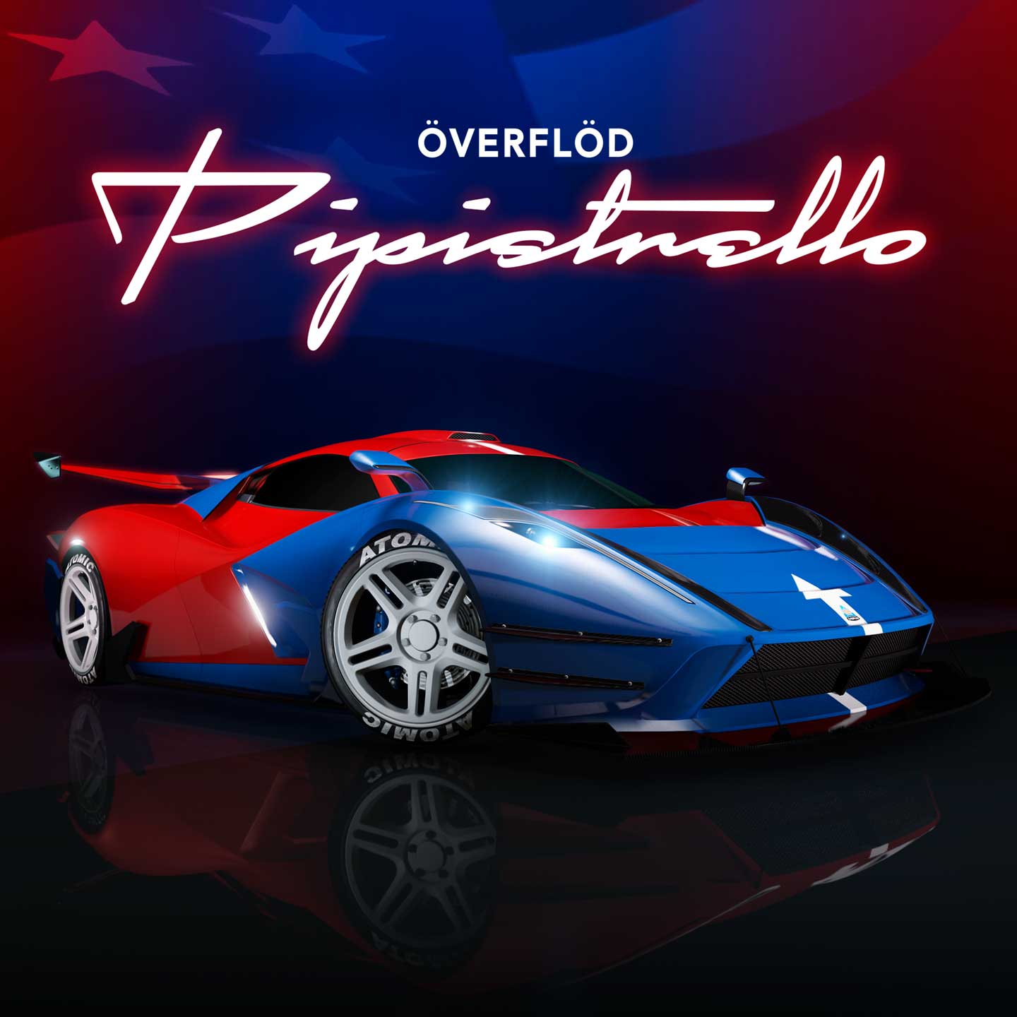 Överflöd Pipistrello Promotional poster for Överflöd Pipistrello in GTA Online.