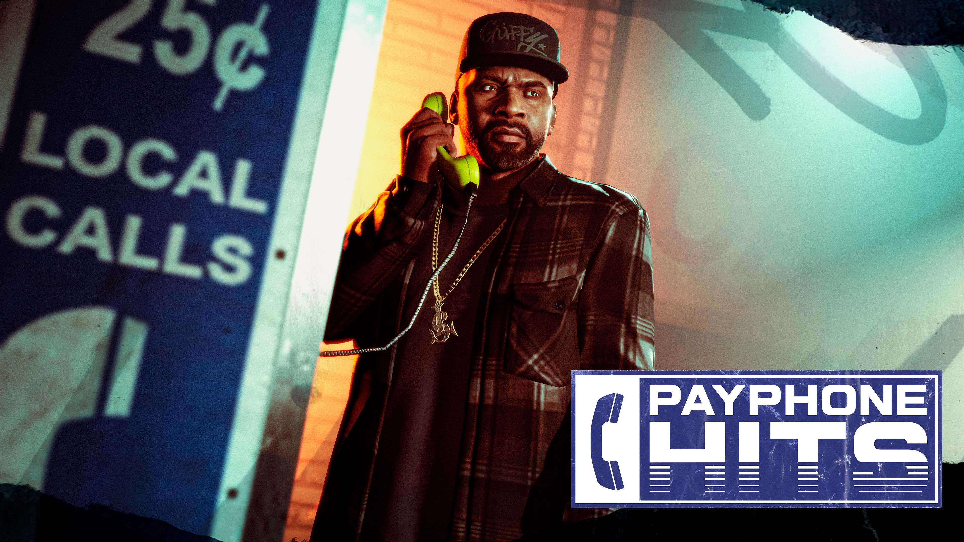 Payphone Hits Promotional screenshot for Payphone Hits in GTA Online.
