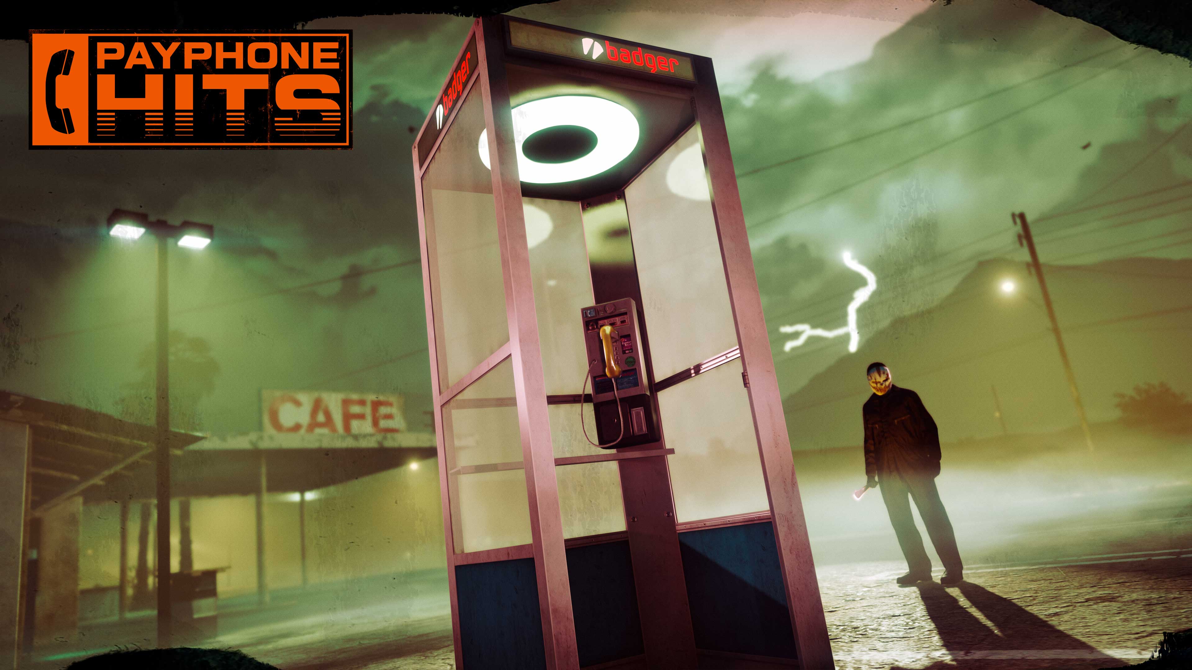 Promotional screenshot for Payphone Hits in GTA Online.