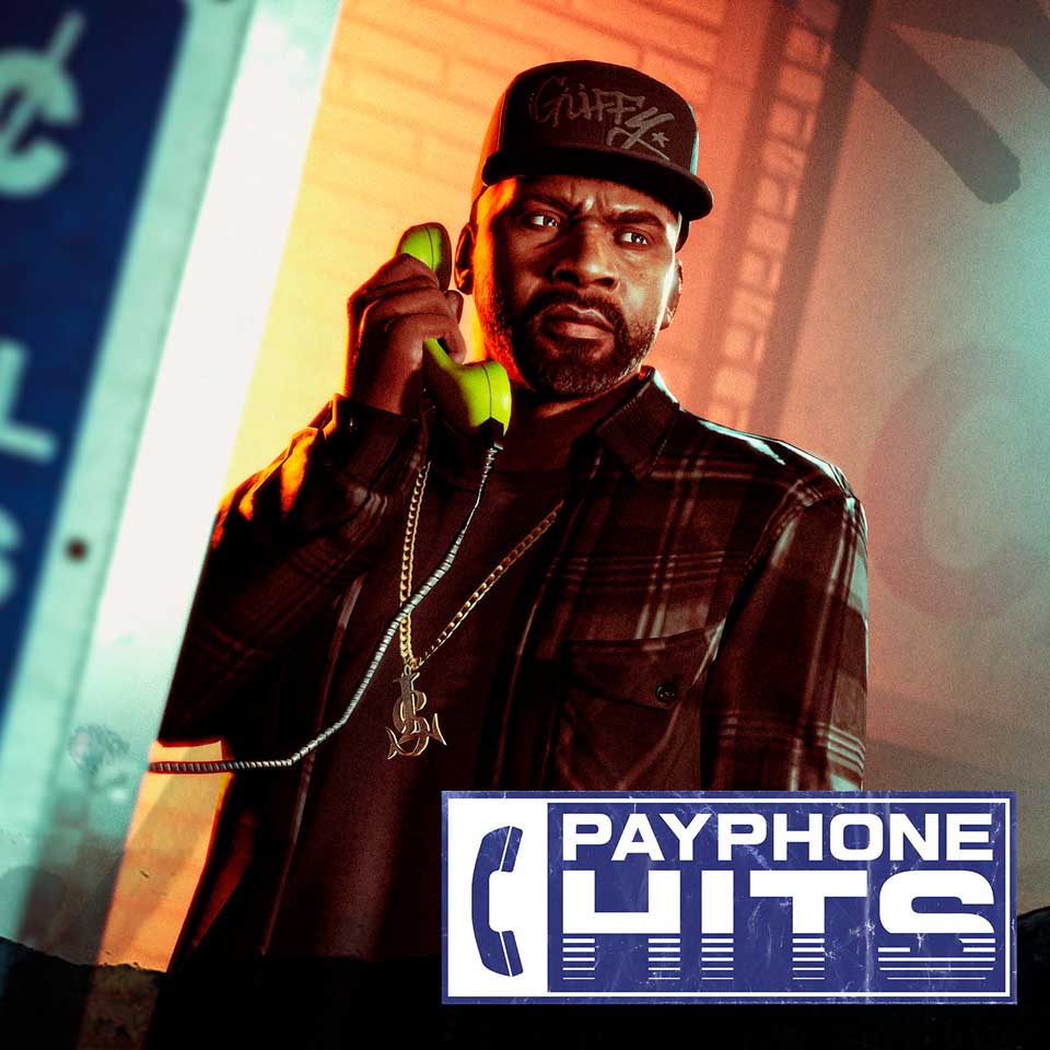 Payphone Hits Promotional screenshot for Payphone Hits in GTA Online.