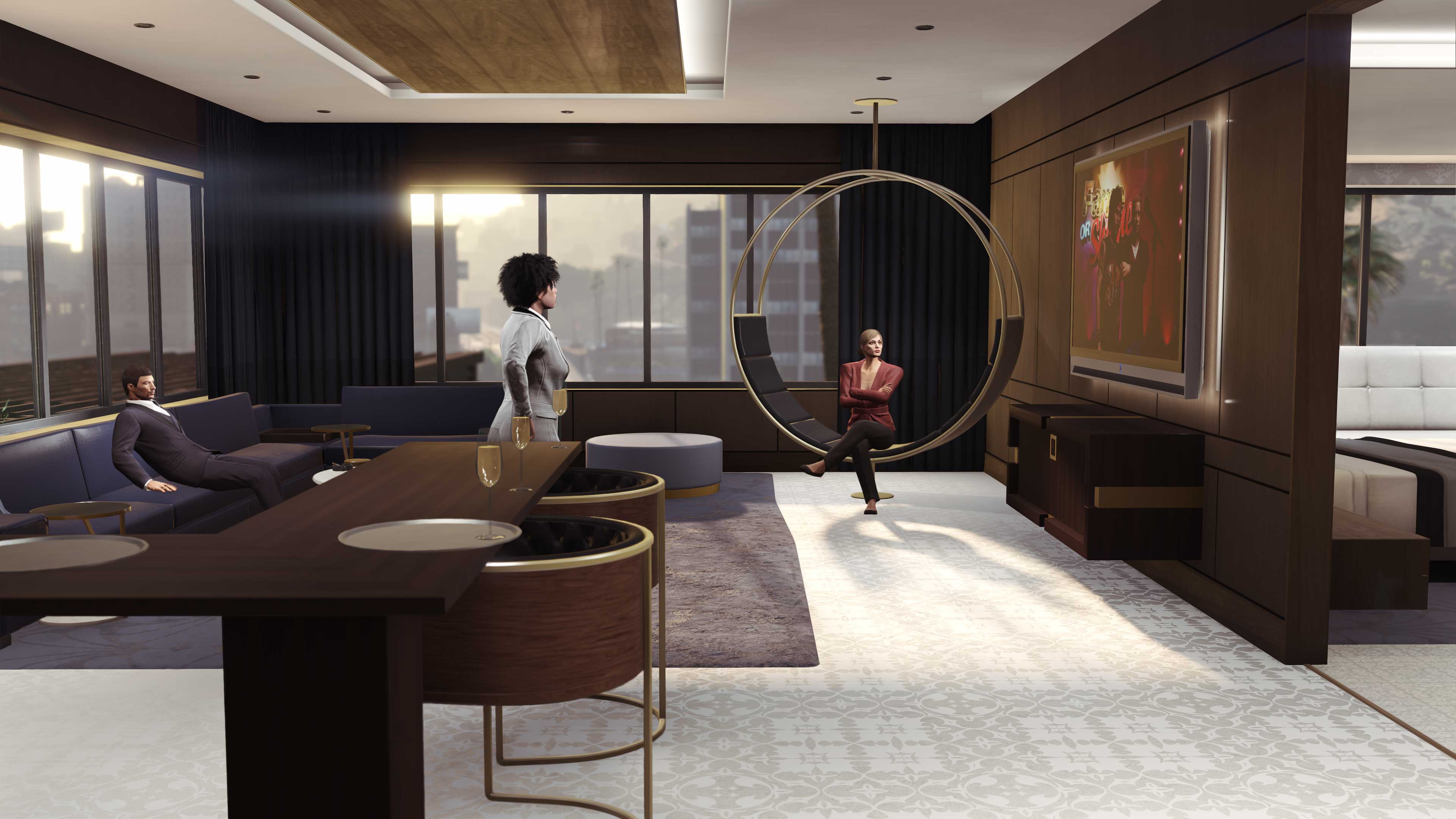 Master Penthouse Screenshot of a Master Penthouse in GTA Online.