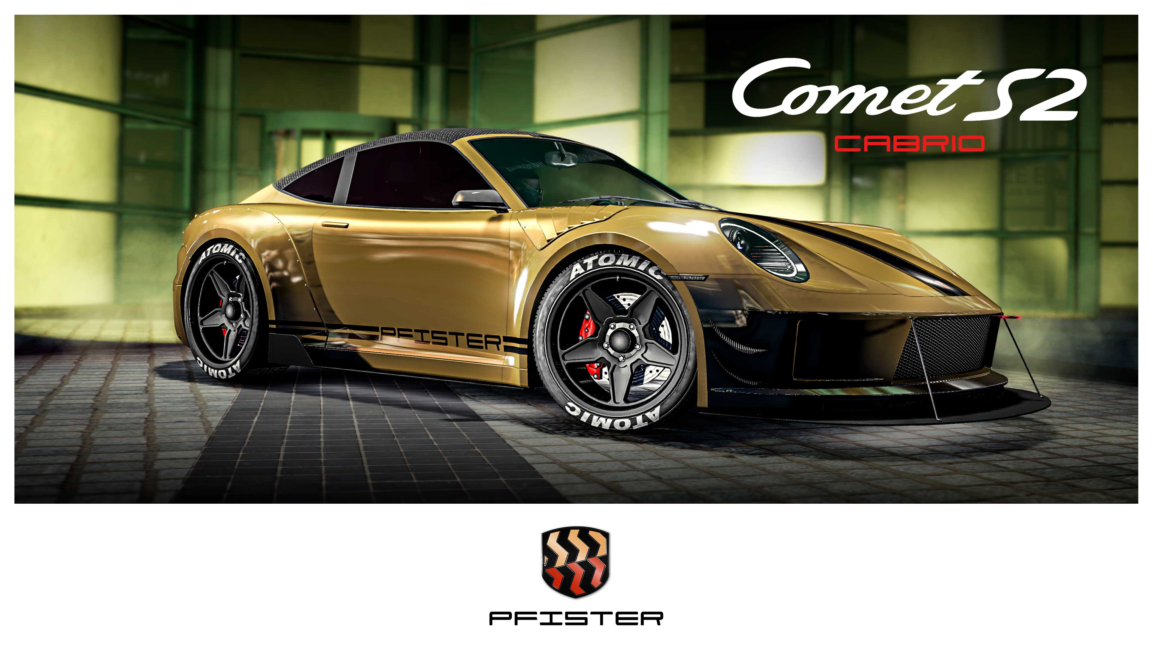Pfister Comet S2 Cabrio Promotional poster for Pfister Comet S2 Cabrio in GTA Online.