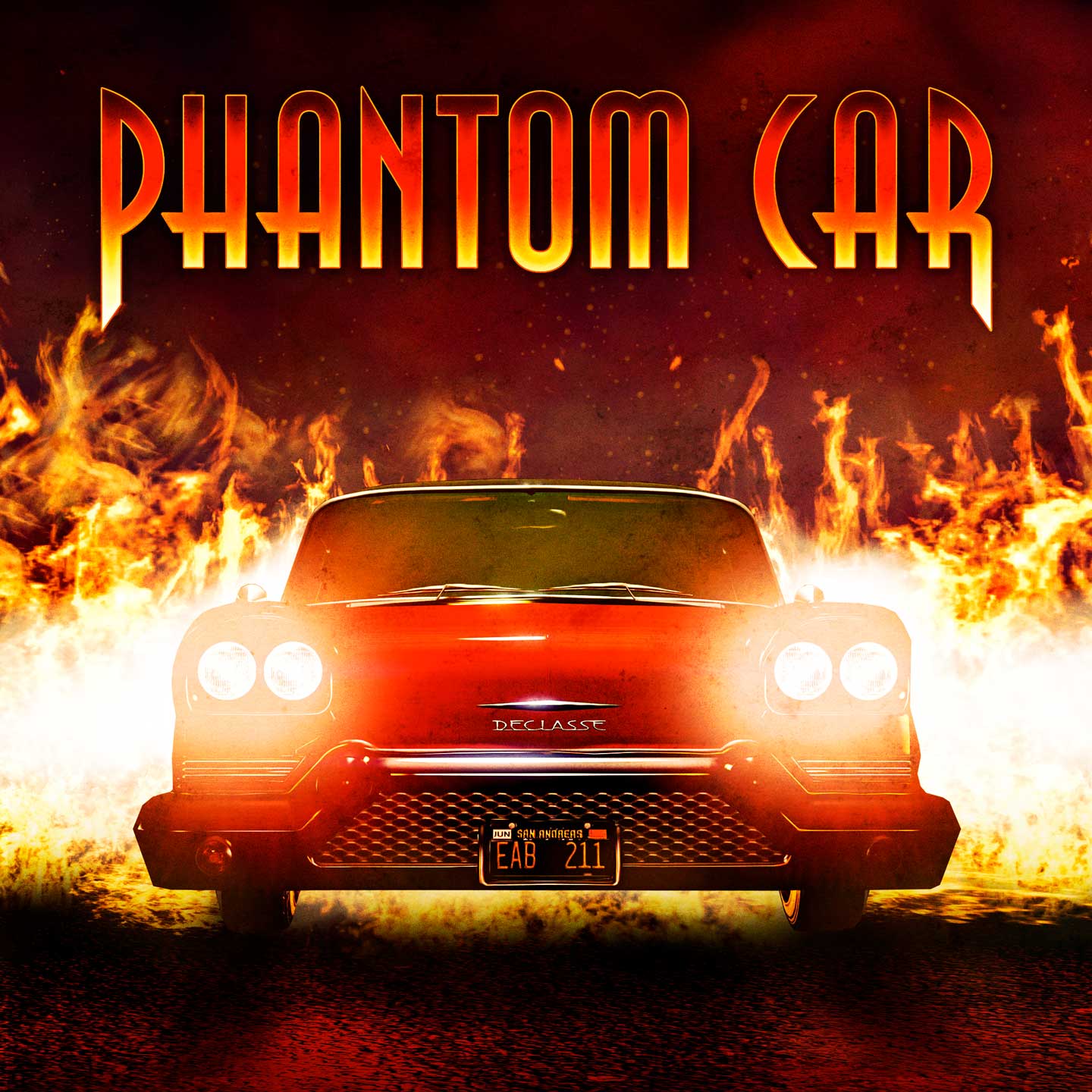 Phantom Car Freemode Event Promotional poster for Phantom Car Freemode Event in GTA Online.