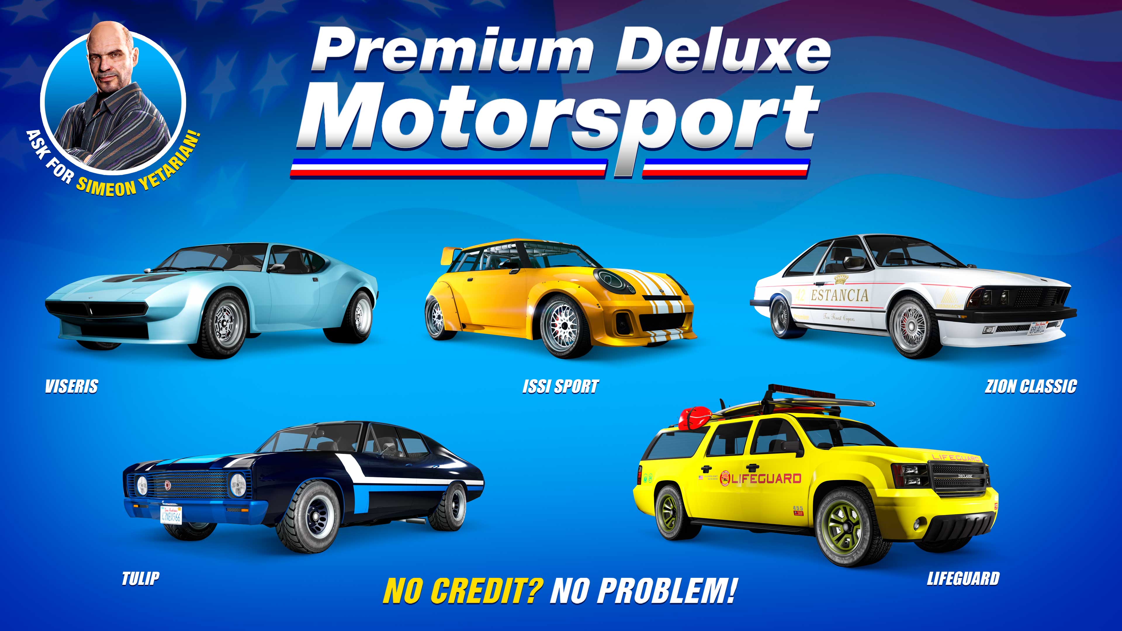 Promotional screenshot of Premium Deluxe Motorsport.