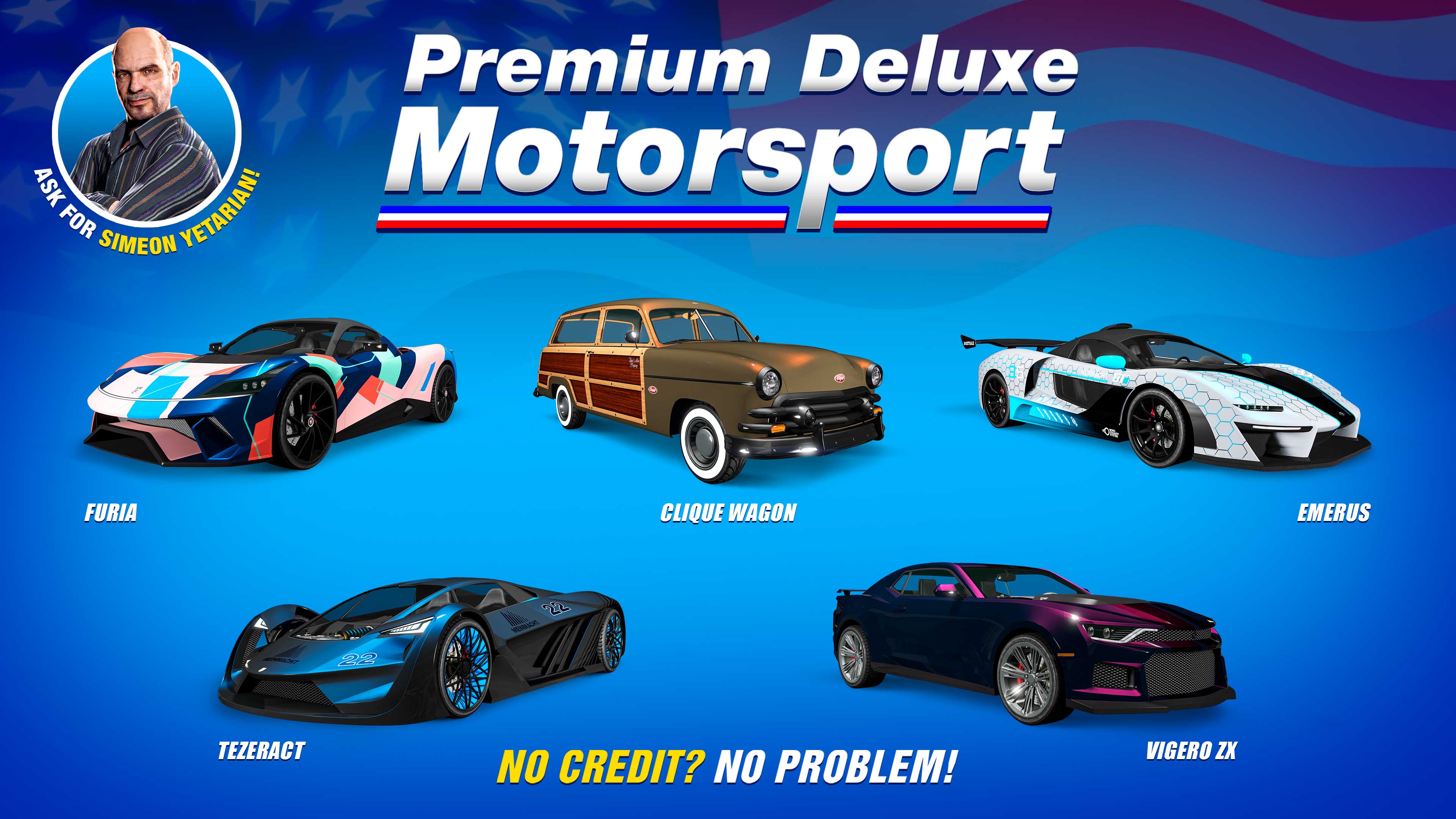 Premium Deluxe Motorsport Promotional screenshot of Premium Deluxe Motorsport.