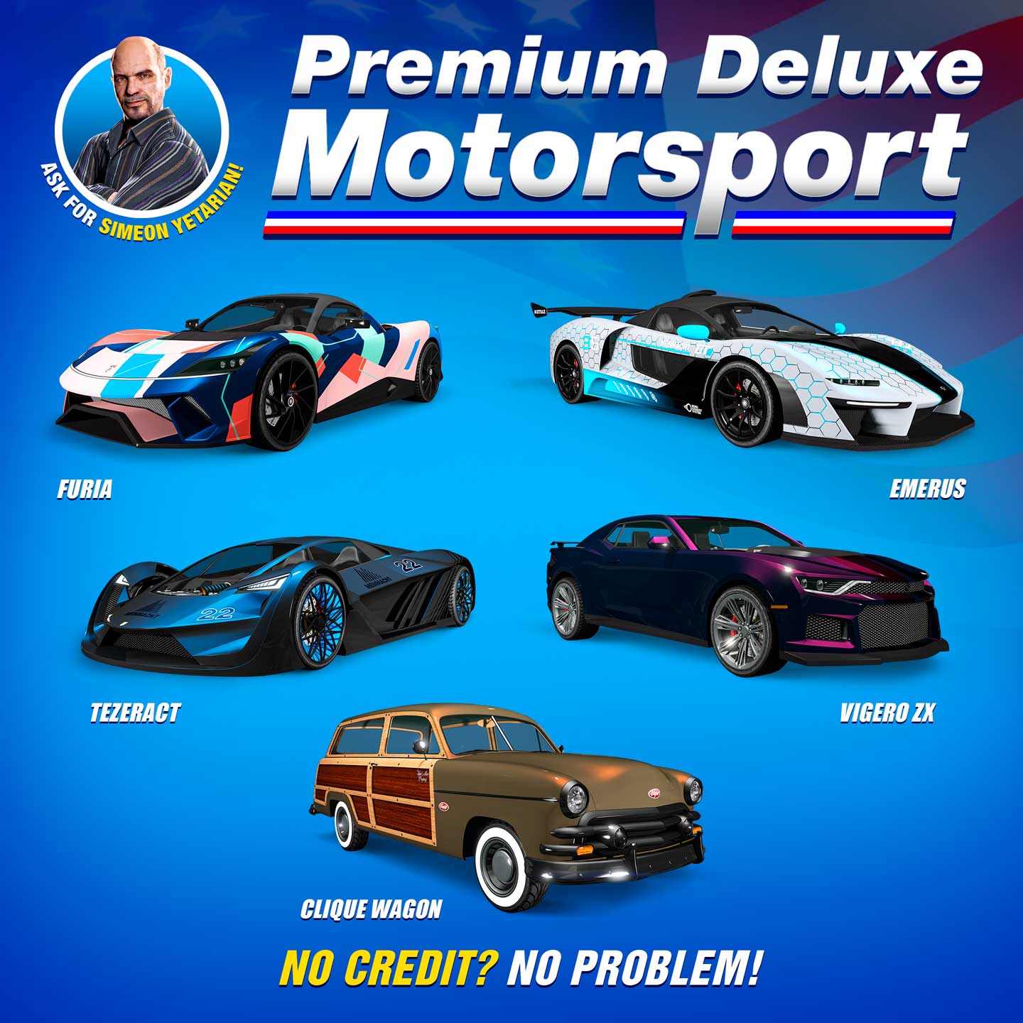 Premium Deluxe Motorsport Promotional screenshot of Premium Deluxe Motorsport.