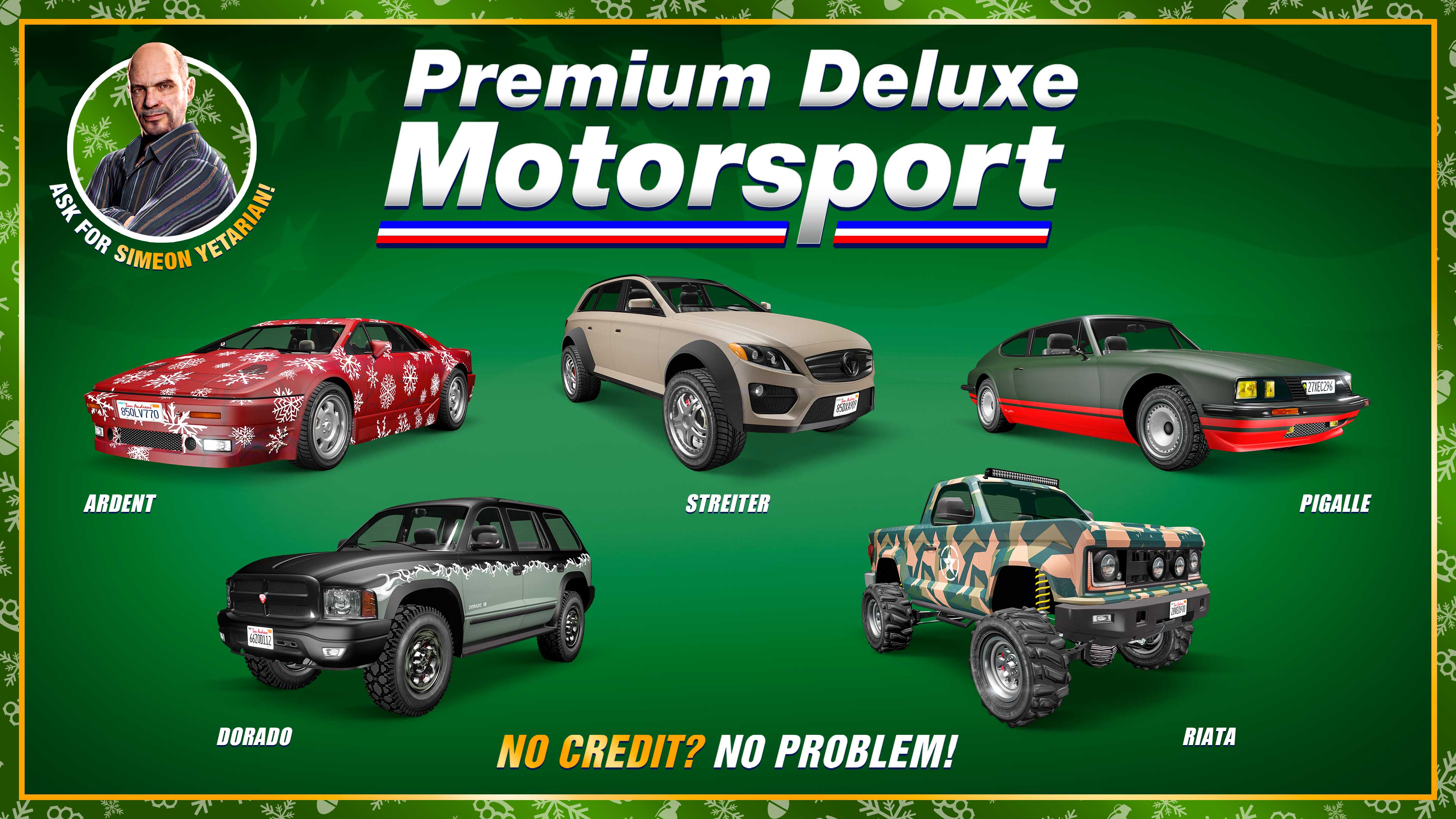 Premium Deluxe Motorsport Promotional screenshot of Premium Deluxe Motorsport.