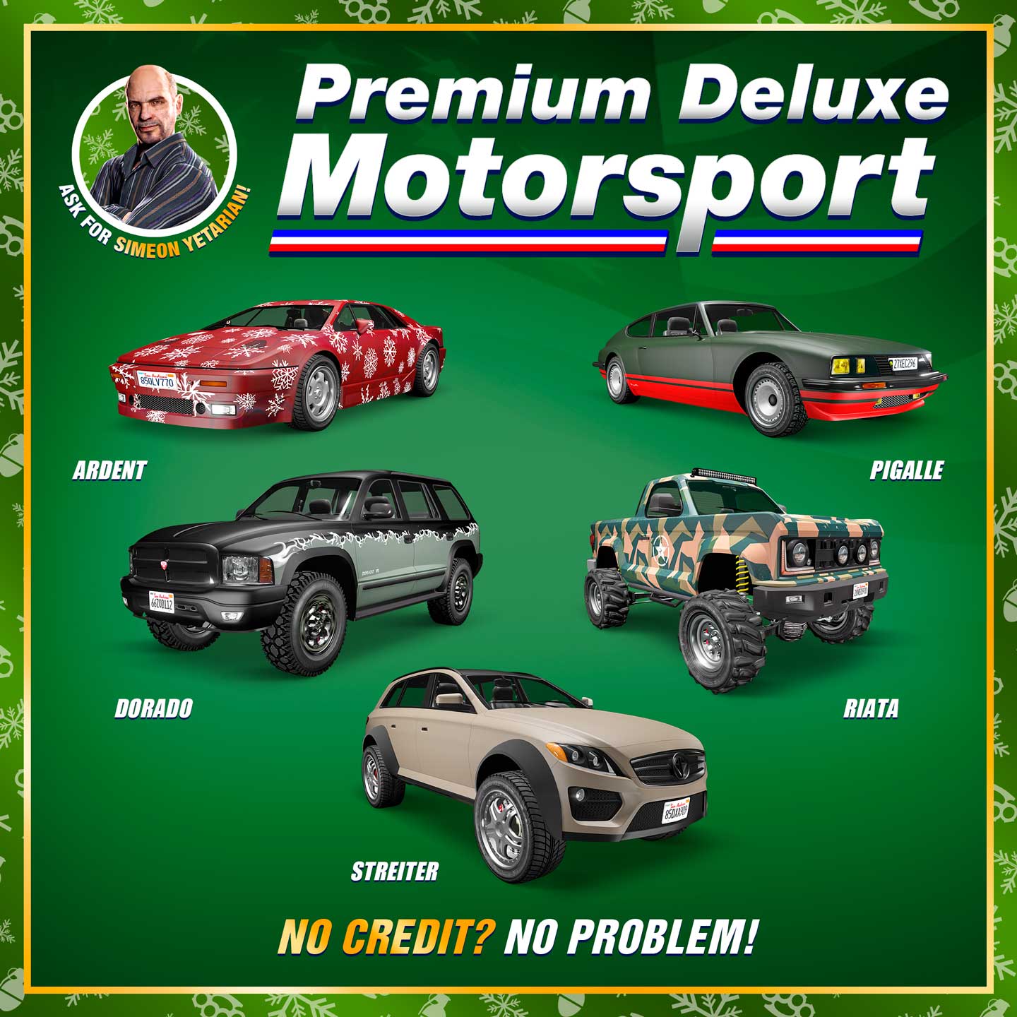 Premium Deluxe Motorsport Promotional screenshot of Premium Deluxe Motorsport.