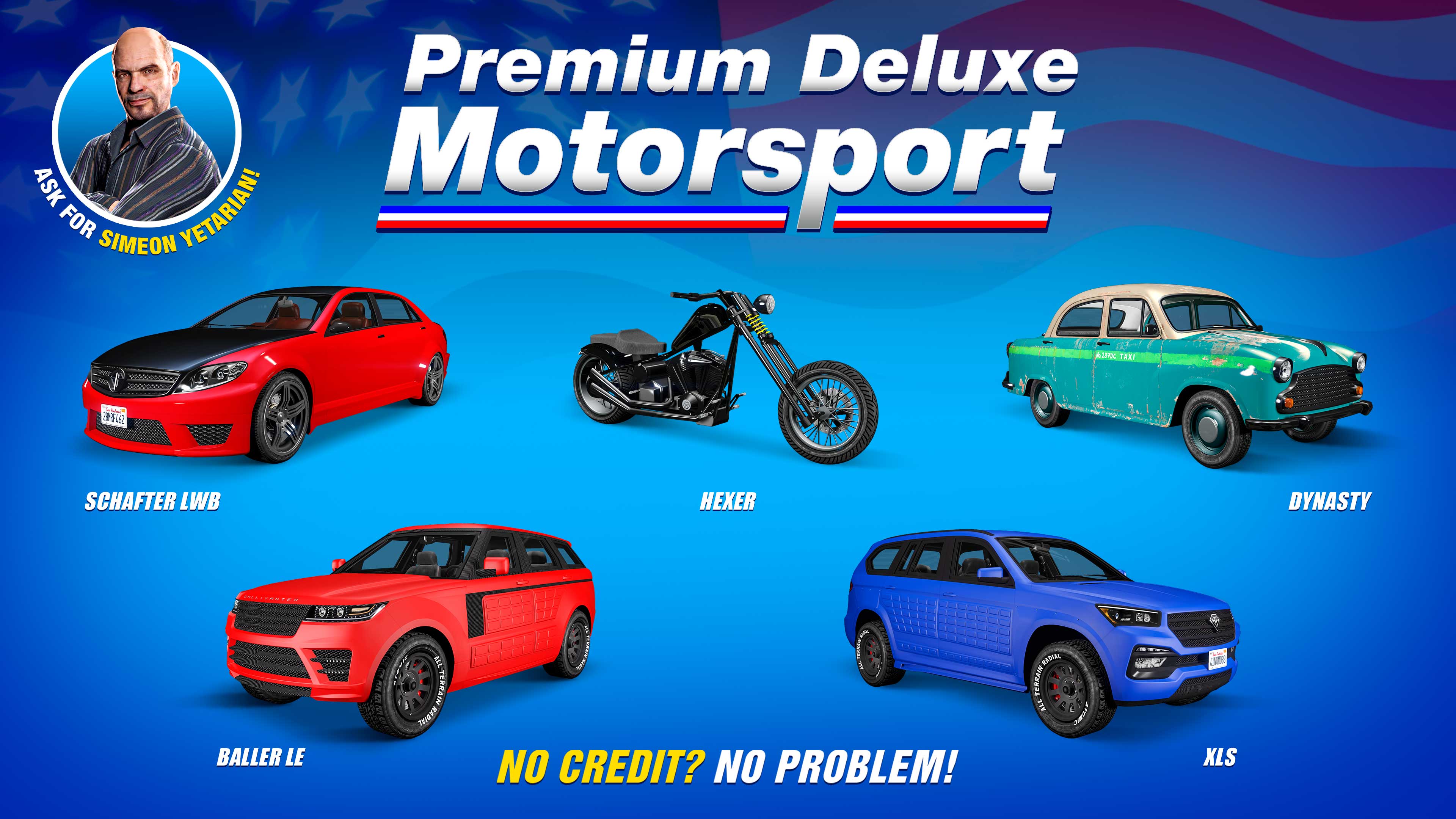 Premium Deluxe Motorsport Promotional screenshot of Premium Deluxe Motorsport.