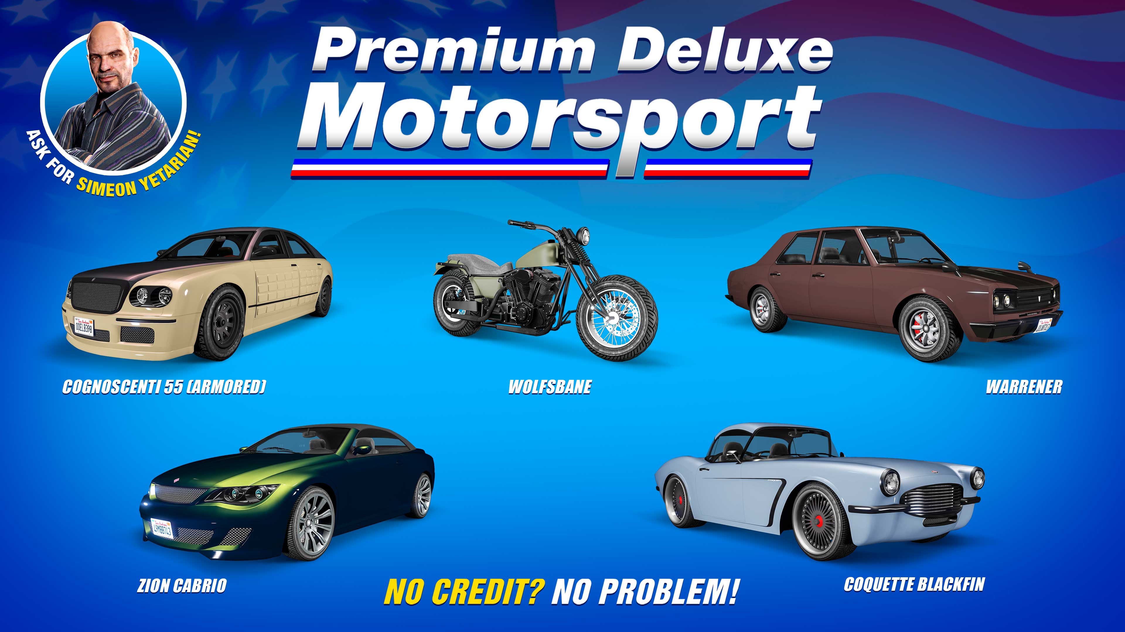 Premium Deluxe Motorsport Promotional screenshot of Premium Deluxe Motorsport.