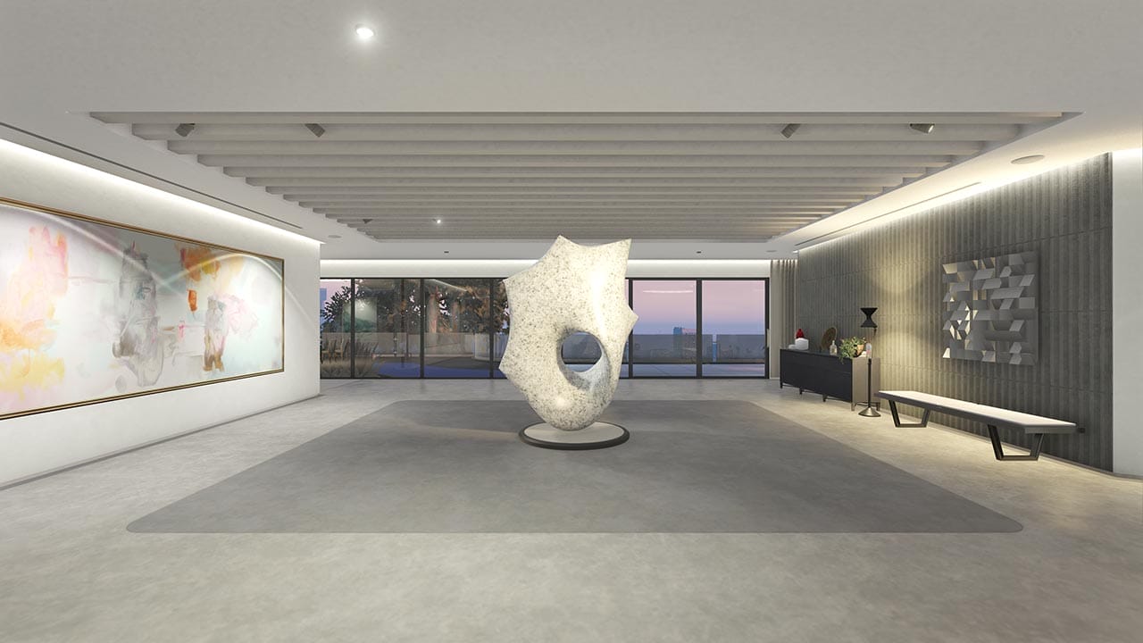 Screenshot of a Prix Luxury Real Estate Mansion in GTA Online.