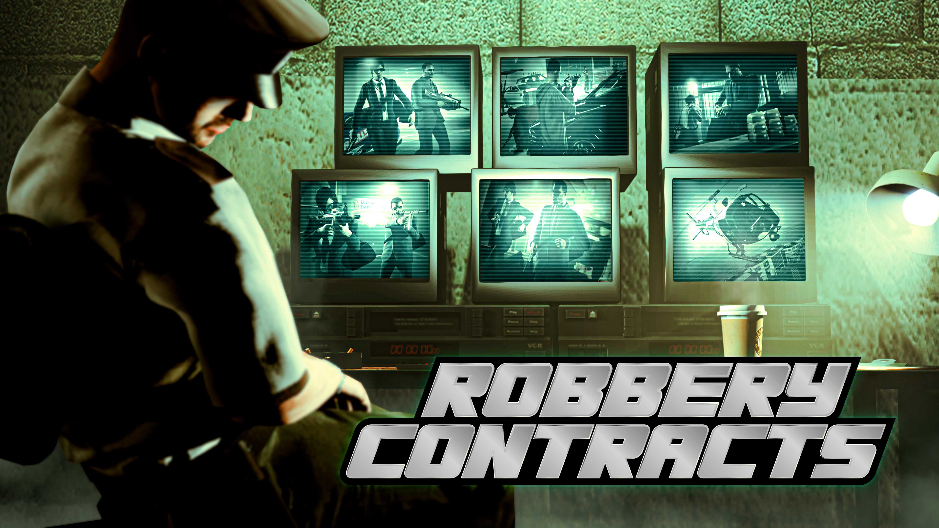 Robbery Contract Promotional poster for Robbery Contracts in GTA Online.