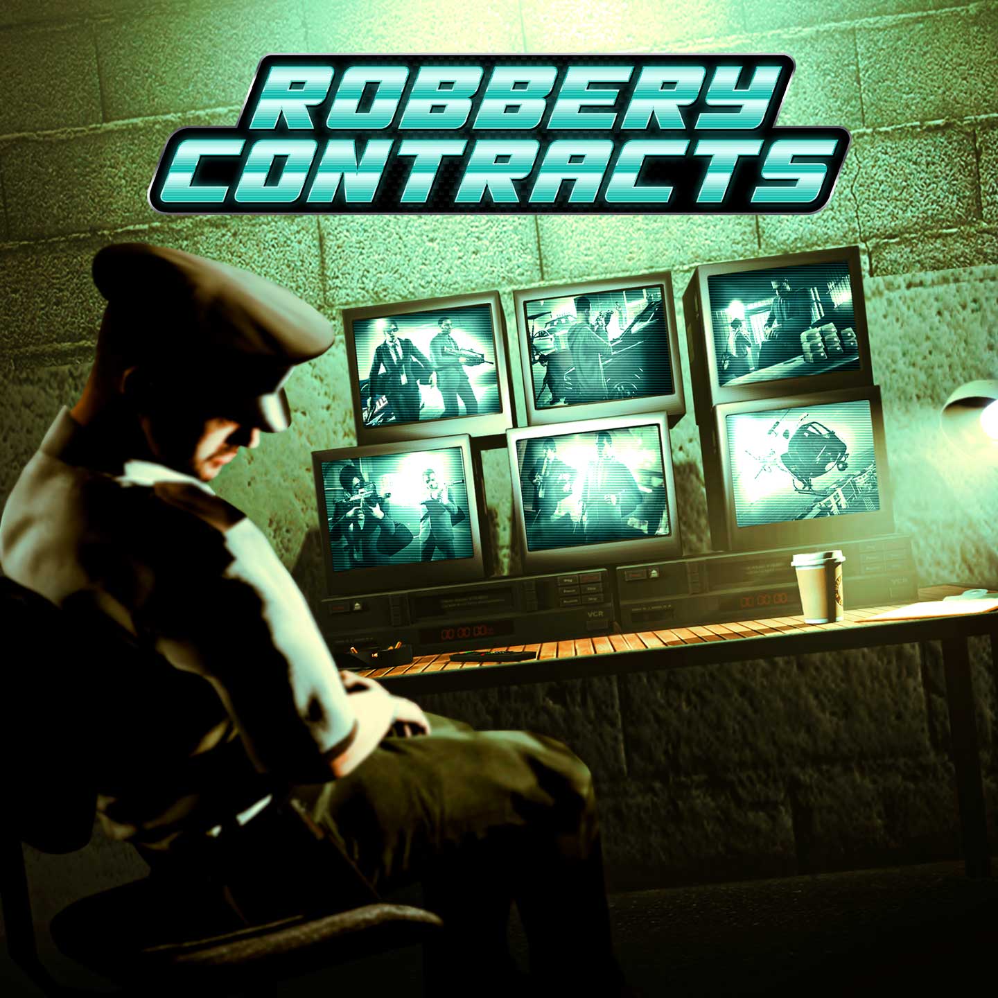 Promotional poster for Robbery Contracts in GTA Online.