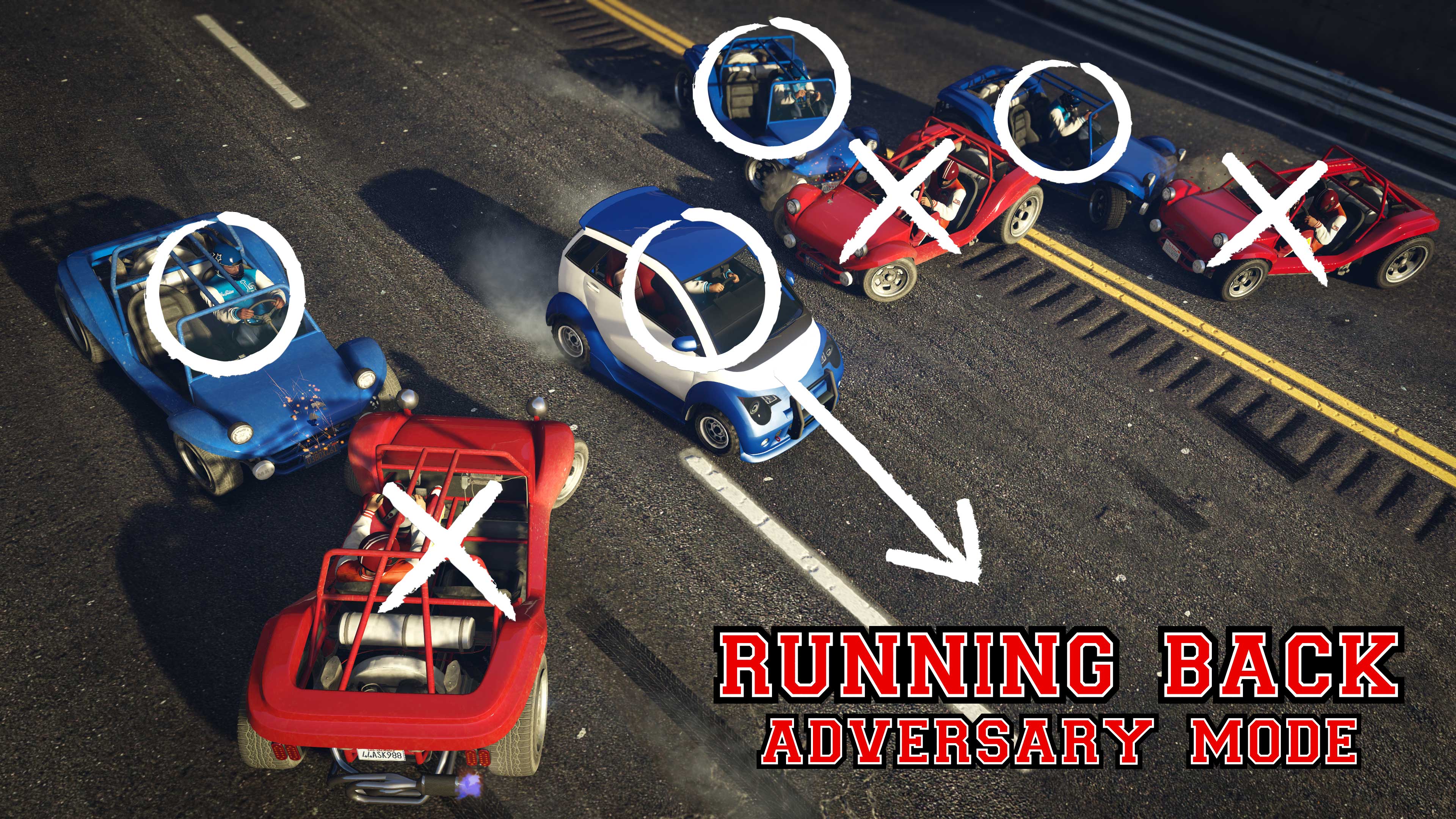 Running Back Adversary Mode Poster for Running Back Adversary Mode.