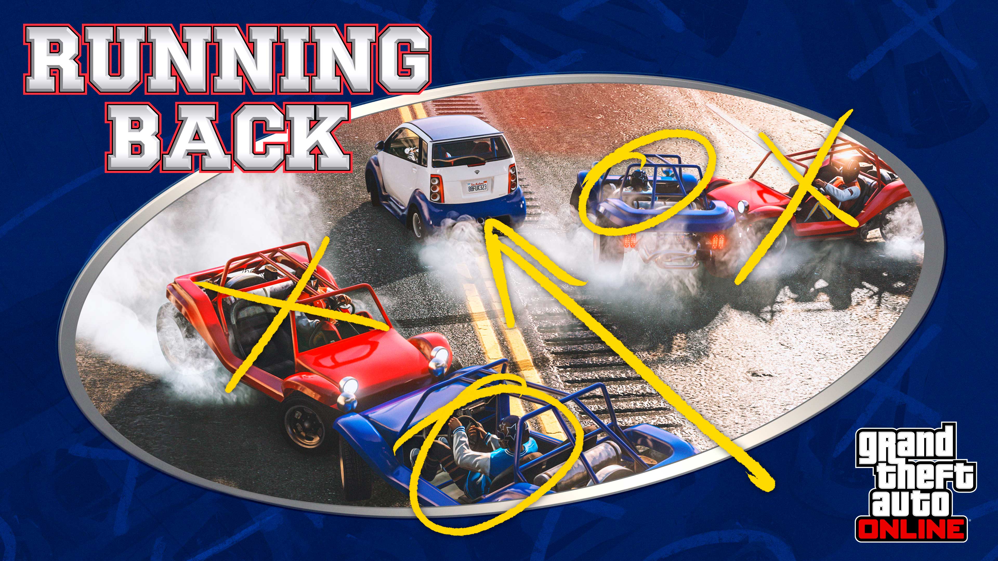 Poster for Running Back Adversary Mode.