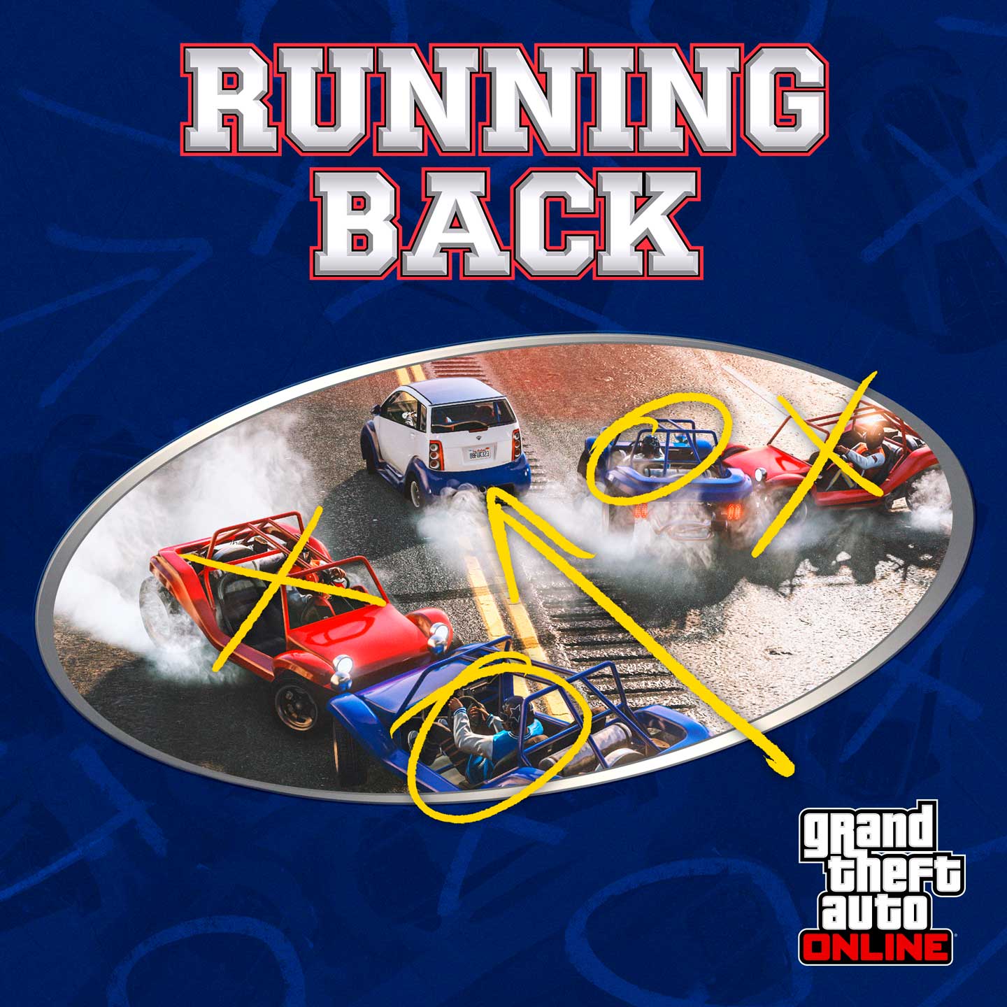 Poster for Running Back Adversary Mode.