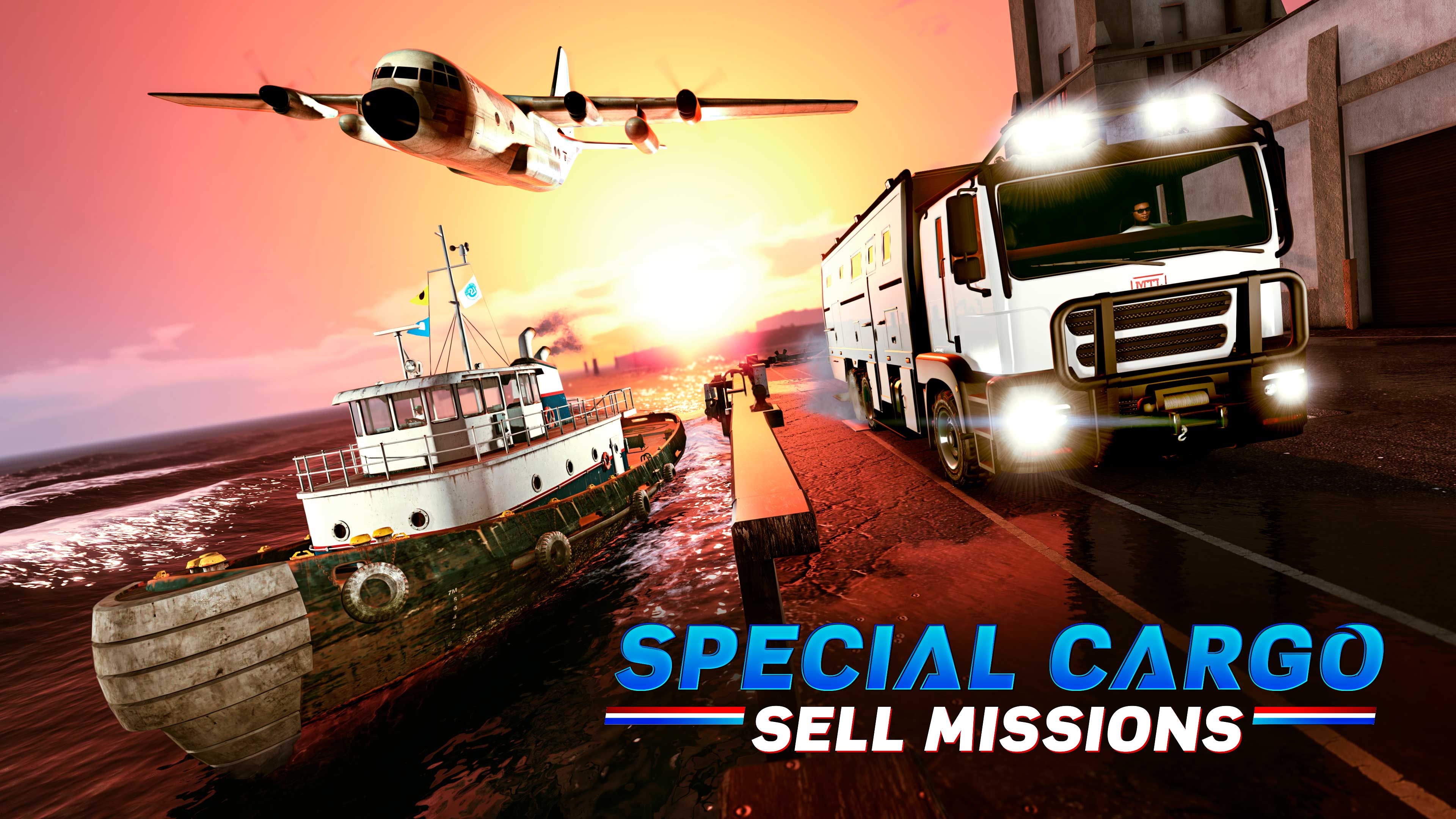 Special Cargo Sell Mission Poster for Special Cargo Sell Missions in GTA Online.