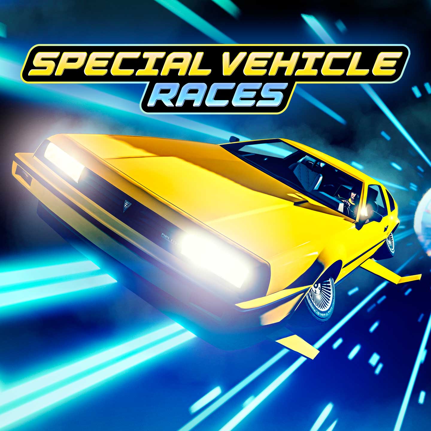 Special Vehicle Races Promotional poster for Special Vehicle Races in GTA Online.