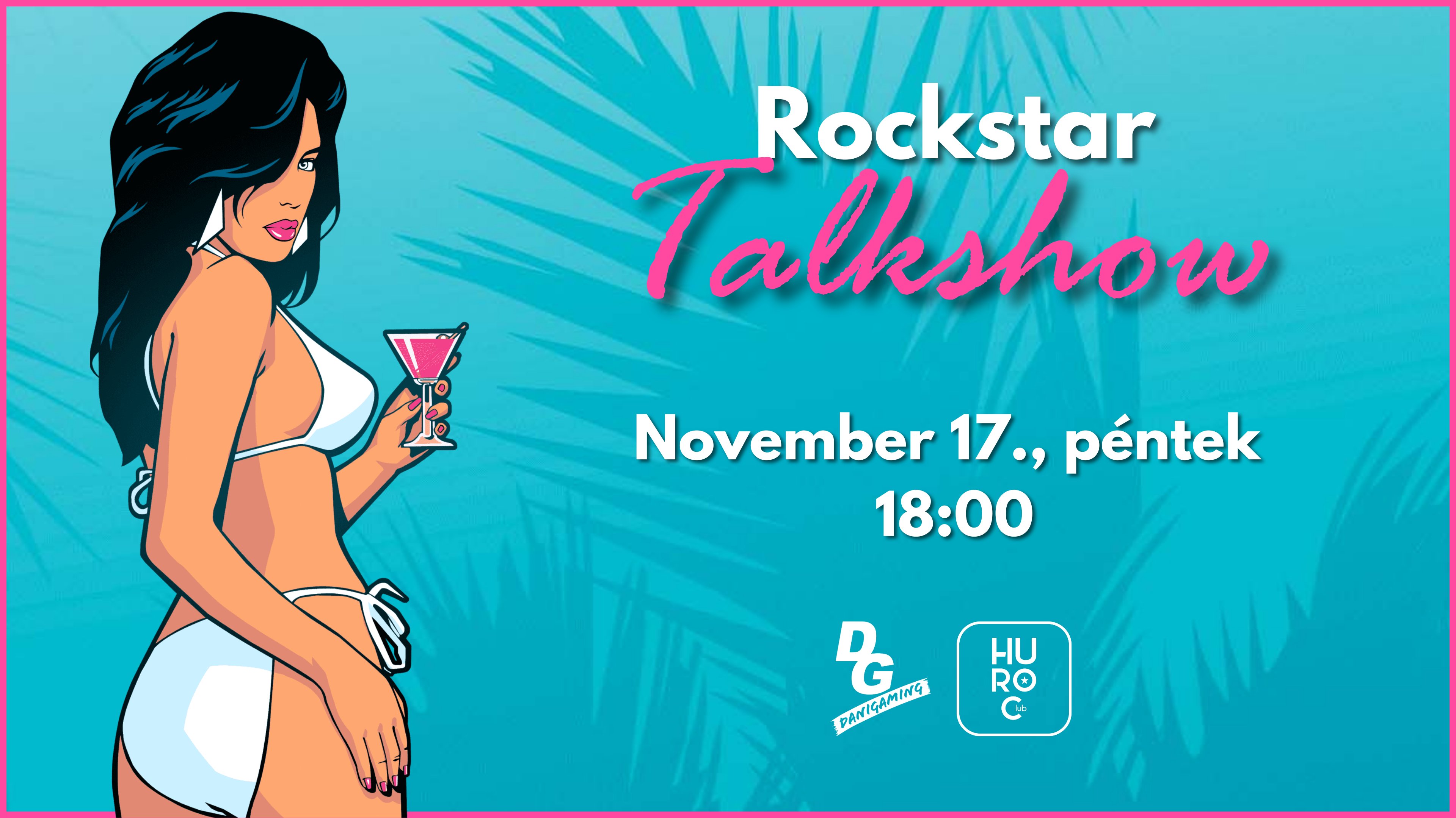 Rockstar Talkshow Promotional screenshot for DaniGaming x Huroc Talkshow.