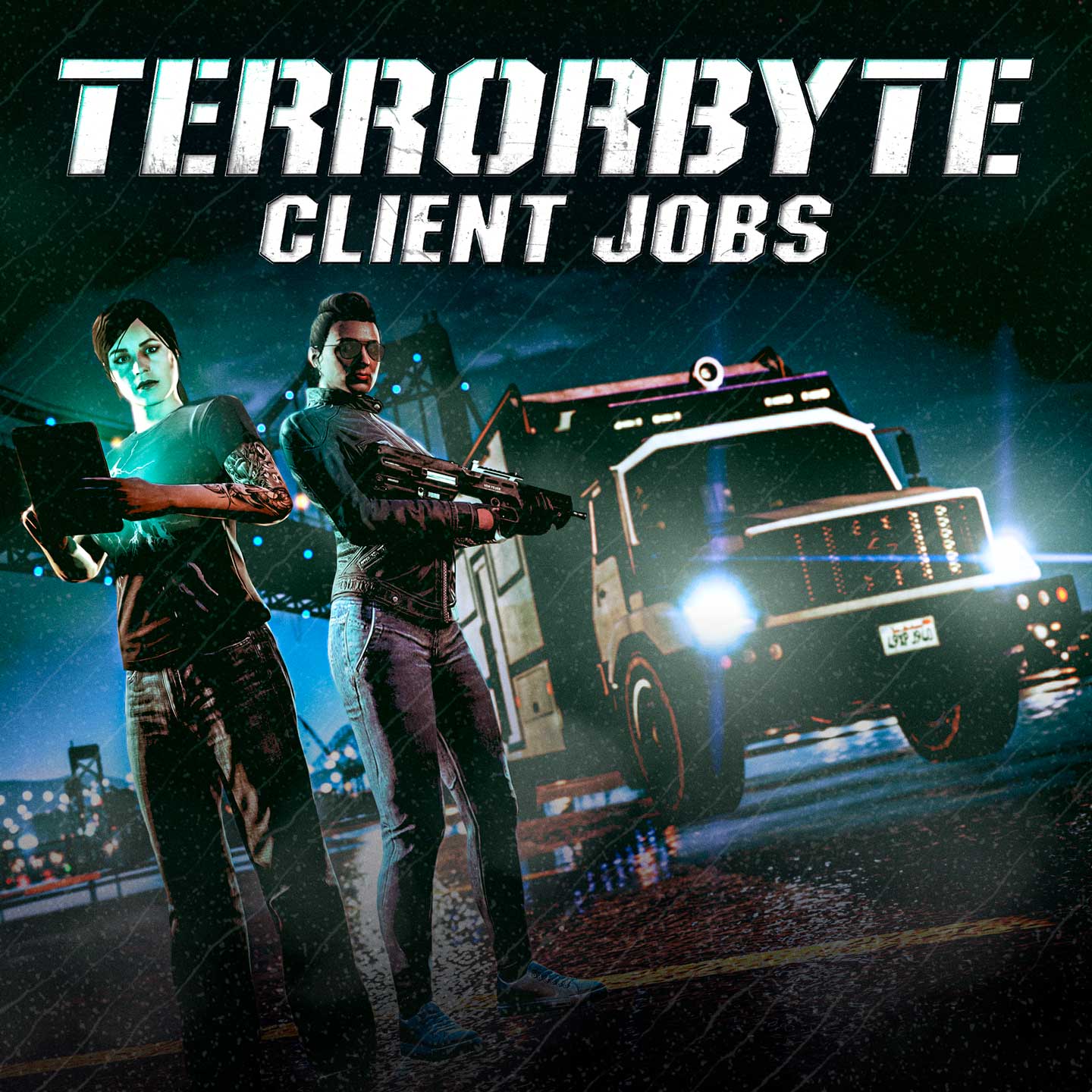 Terrorbyte Client Jobs Promotional poster for Terrorbyte Client Jobs in GTA Online.