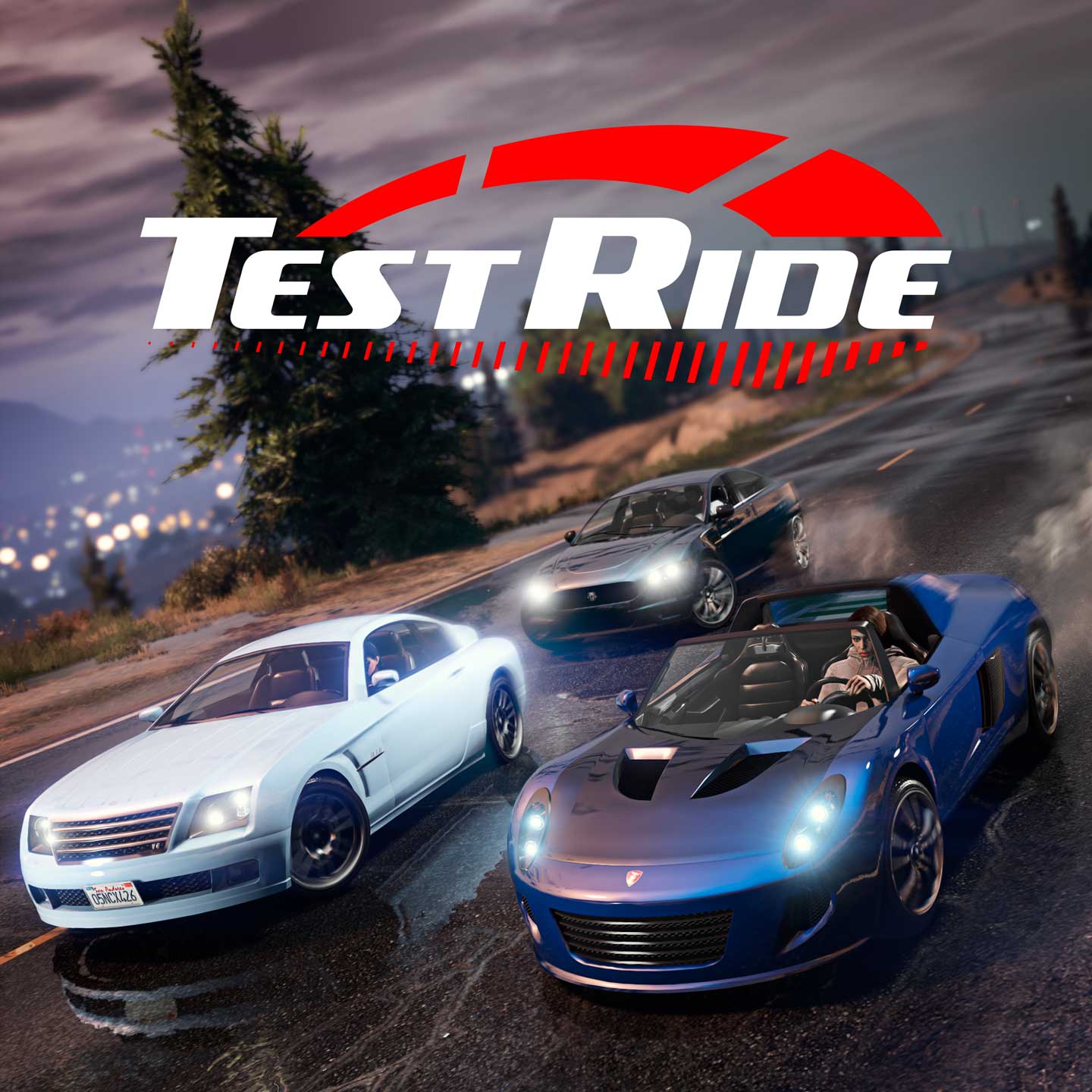 Test Ride Poster for Test Rides in GTA Online.