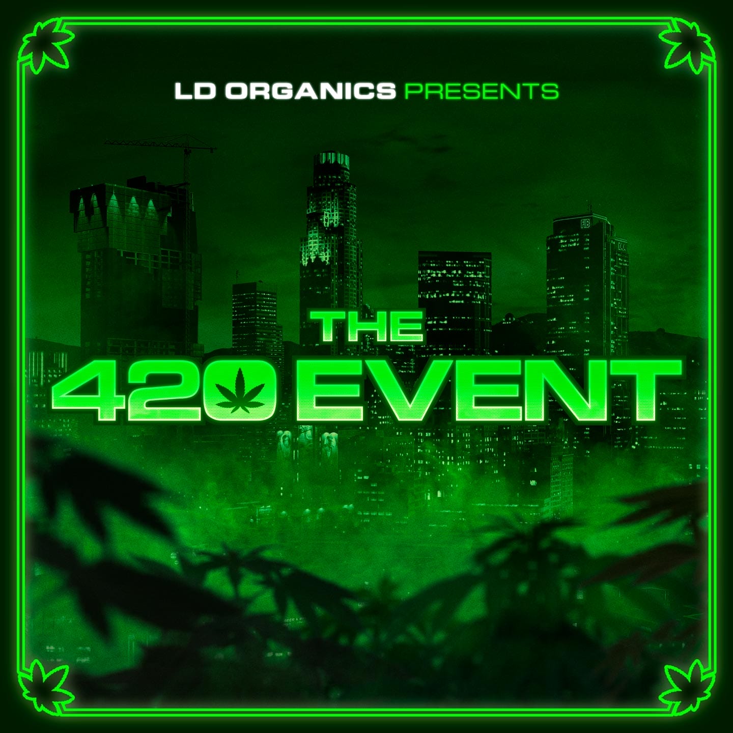 Promotional poster for The 4/20 Event in GTA Online.