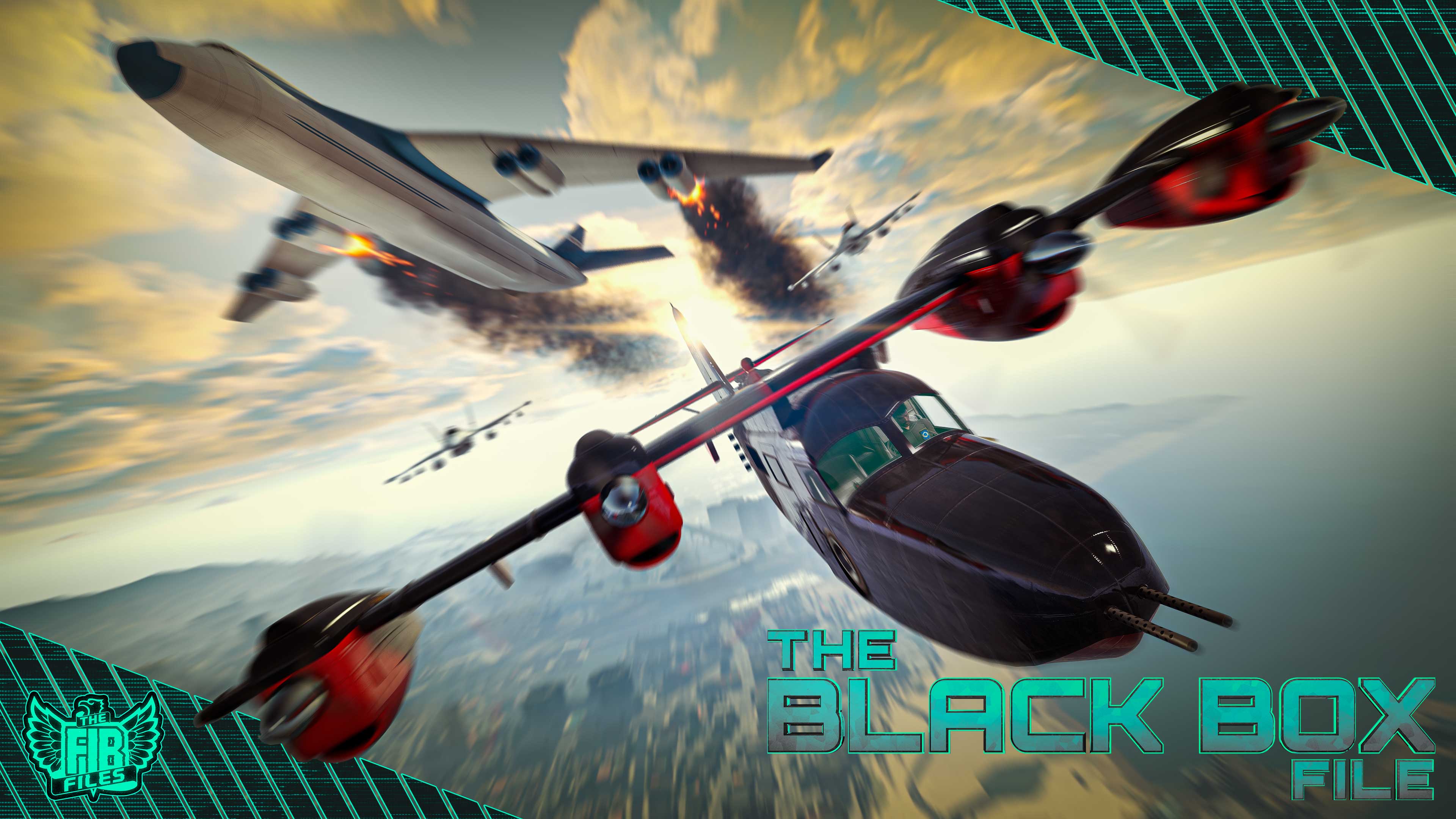 The Black Box File Promotional poster for The Black Box File Mission in GTA Online.