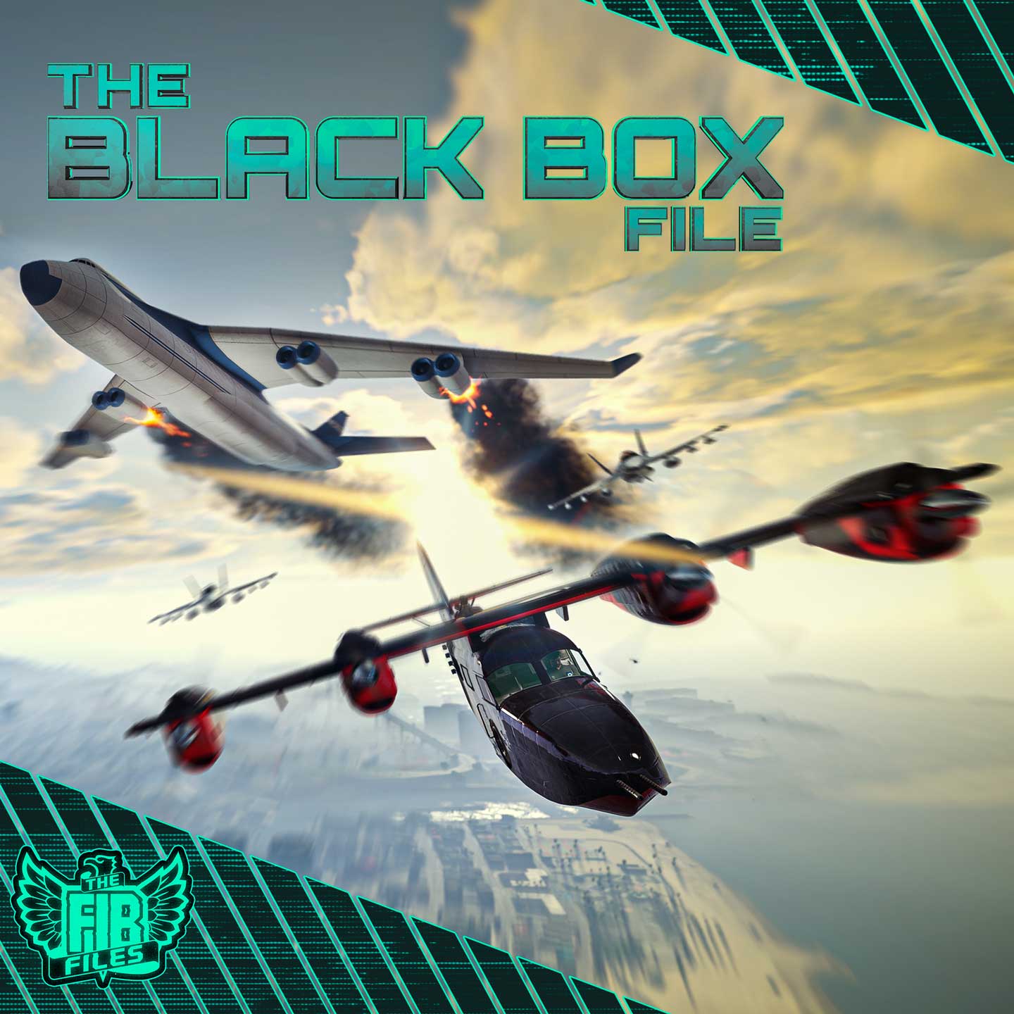 The Black Box File Promotional poster for The Black Box File Mission in GTA Online.