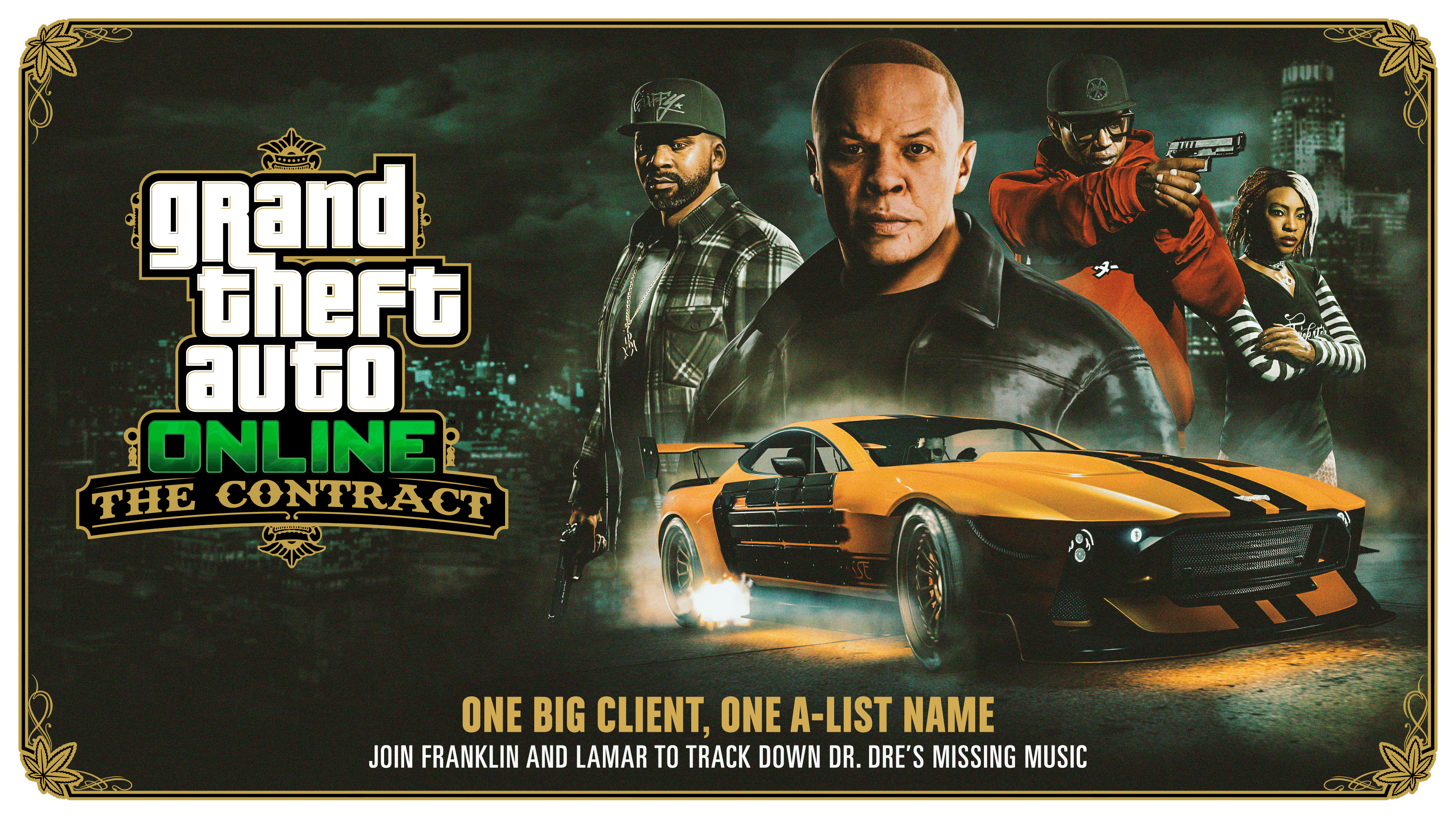 The Contract Artwork of GTA Online: The Contract.