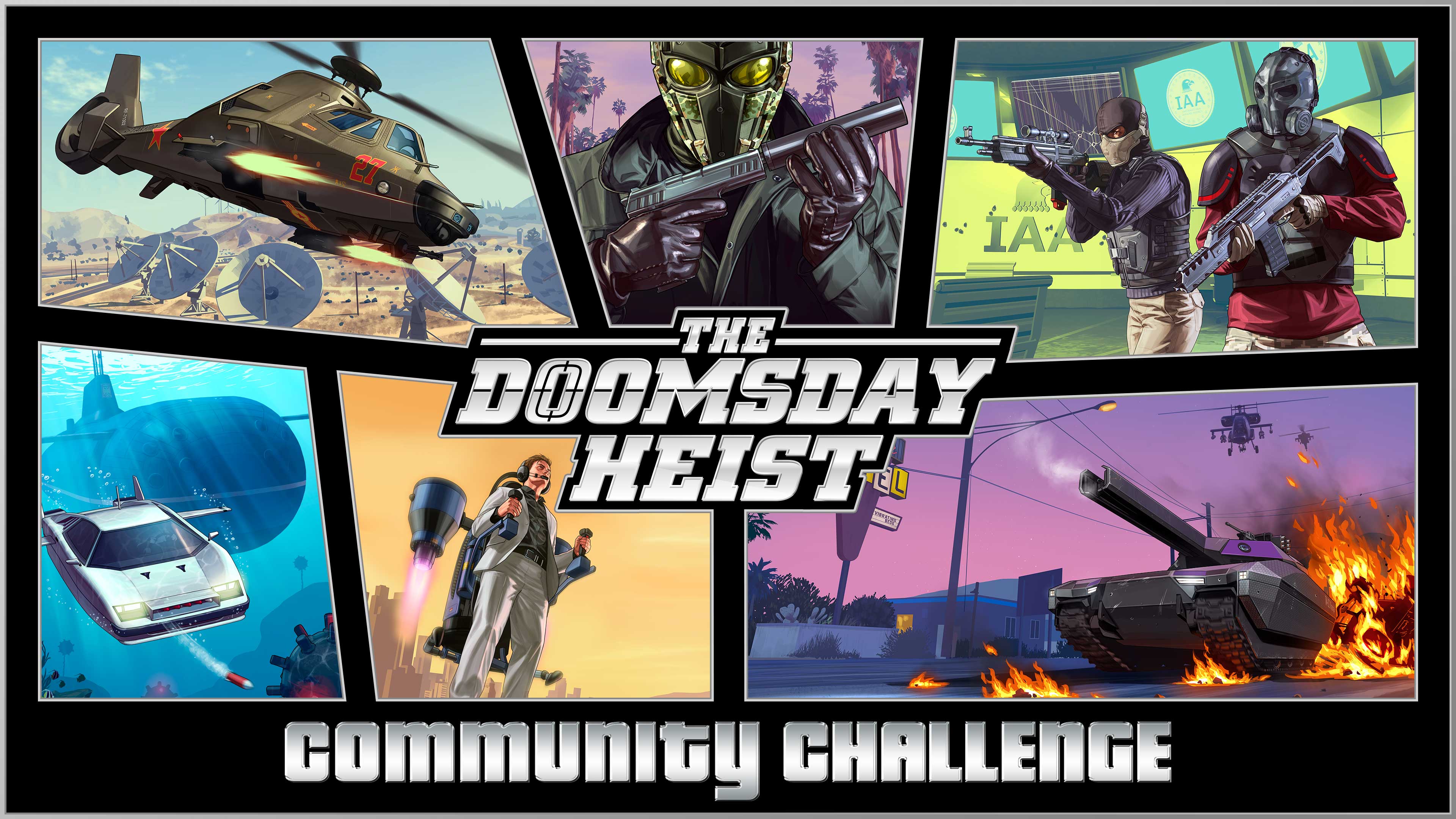 The Doomsday Heist Community Challenge Artwork for The Doomsday Heist Community Challenge.
