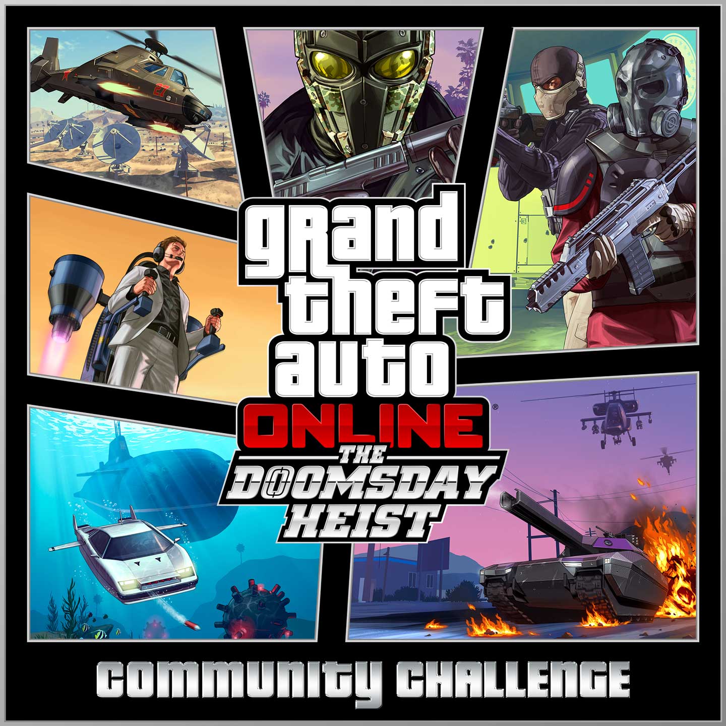 The Doomsday Heist Community Challenge Artwork for The Doomsday Heist Community Challenge.