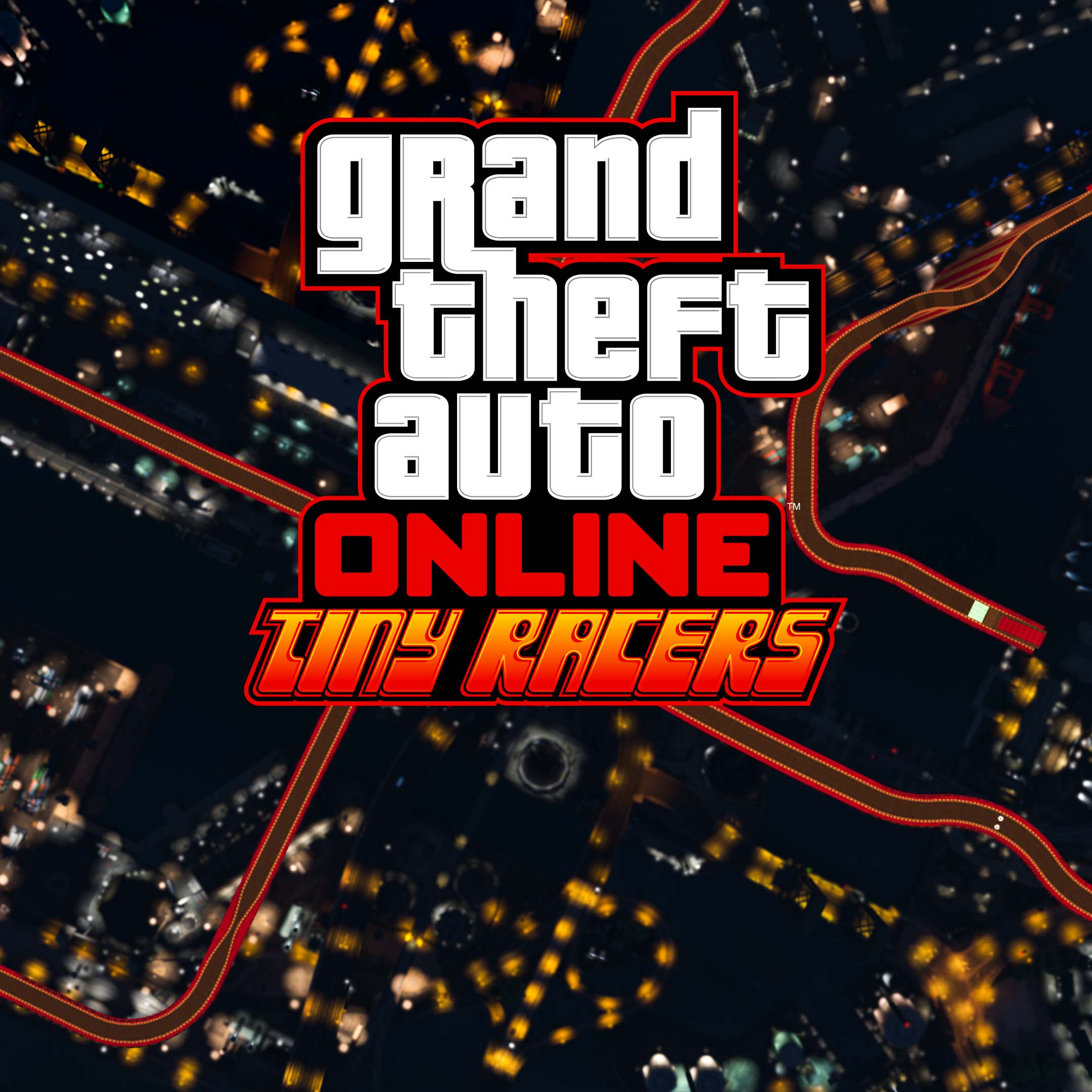 Tiny Racers Adversary Mode Promotional poster for Tiny Racers Adversary Mode in GTA Online.