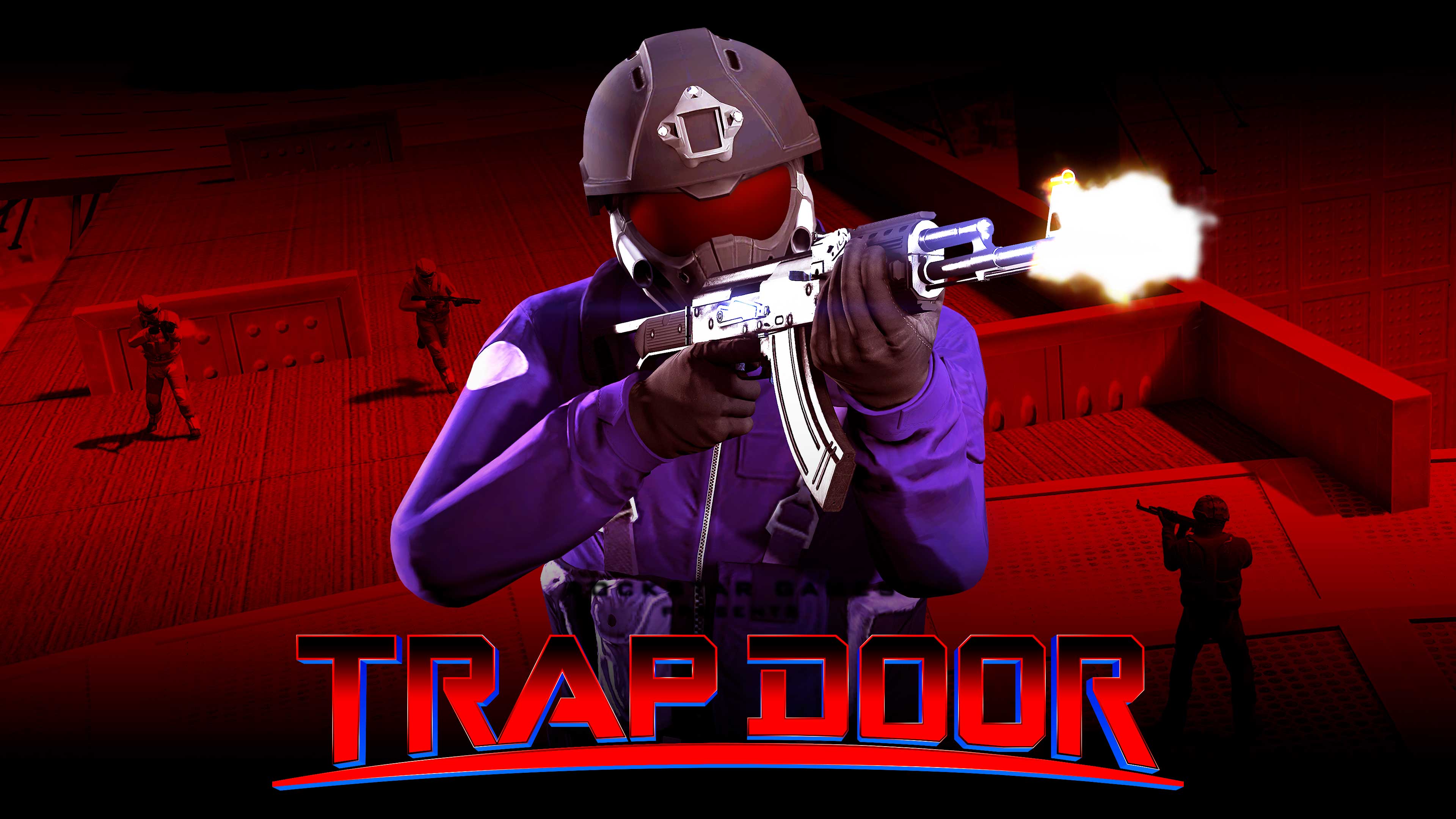Trap Door Adversary Mode Promotional poster for Trap Door Adversary Mode in GTA Online.