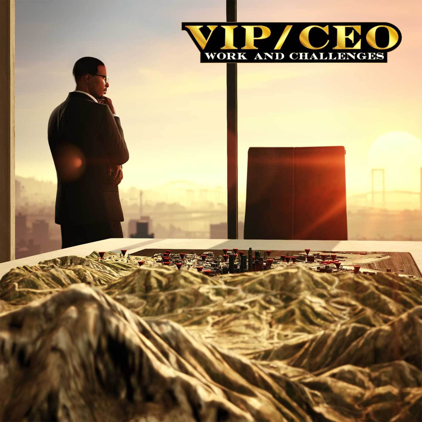 Poster for VIP/CEO Work & Challenge in GTA Online.
