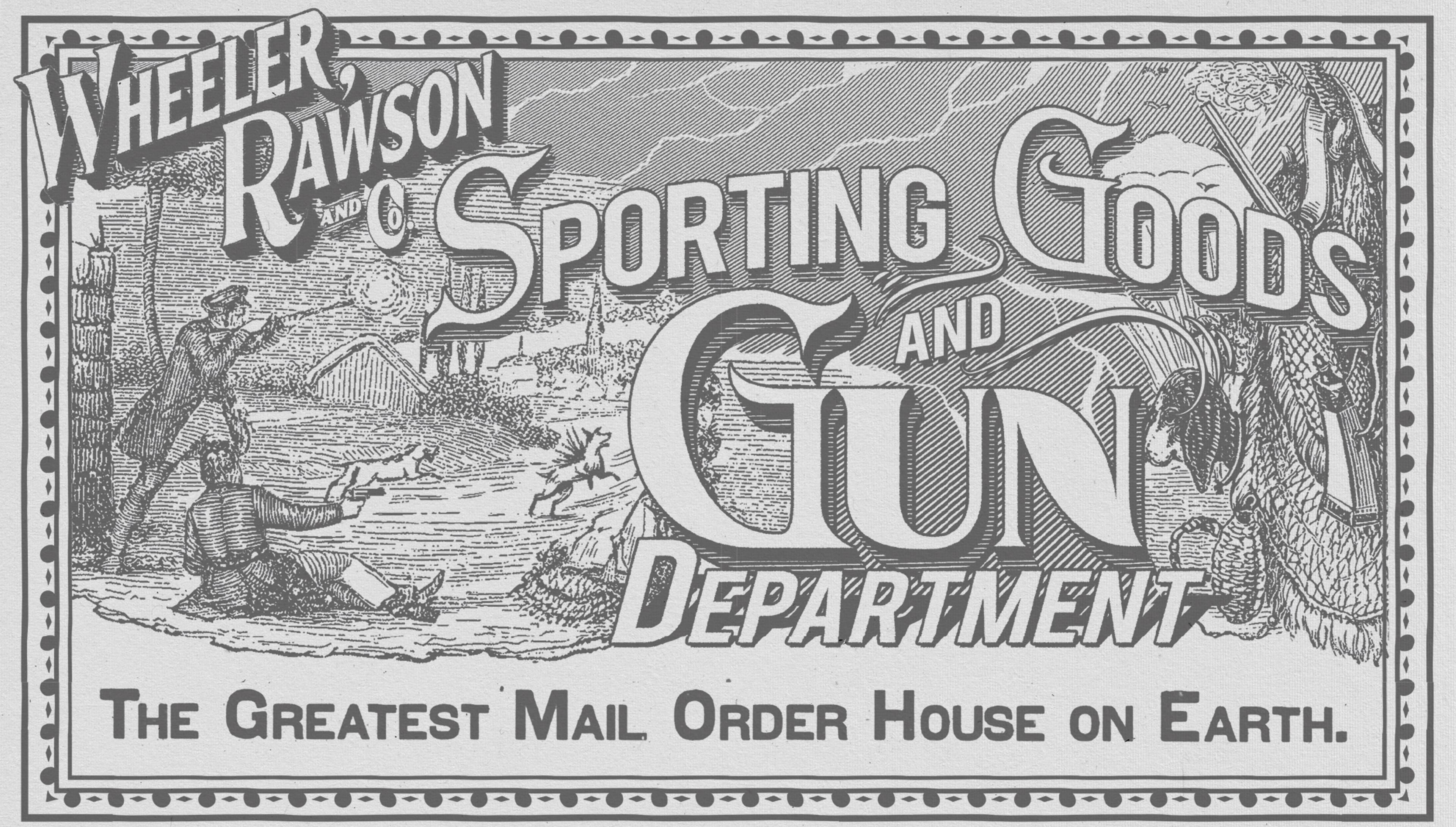Wheeler, Rawson & Co. Weaponry Advertisement for Wheeler, Rawson & Co.
