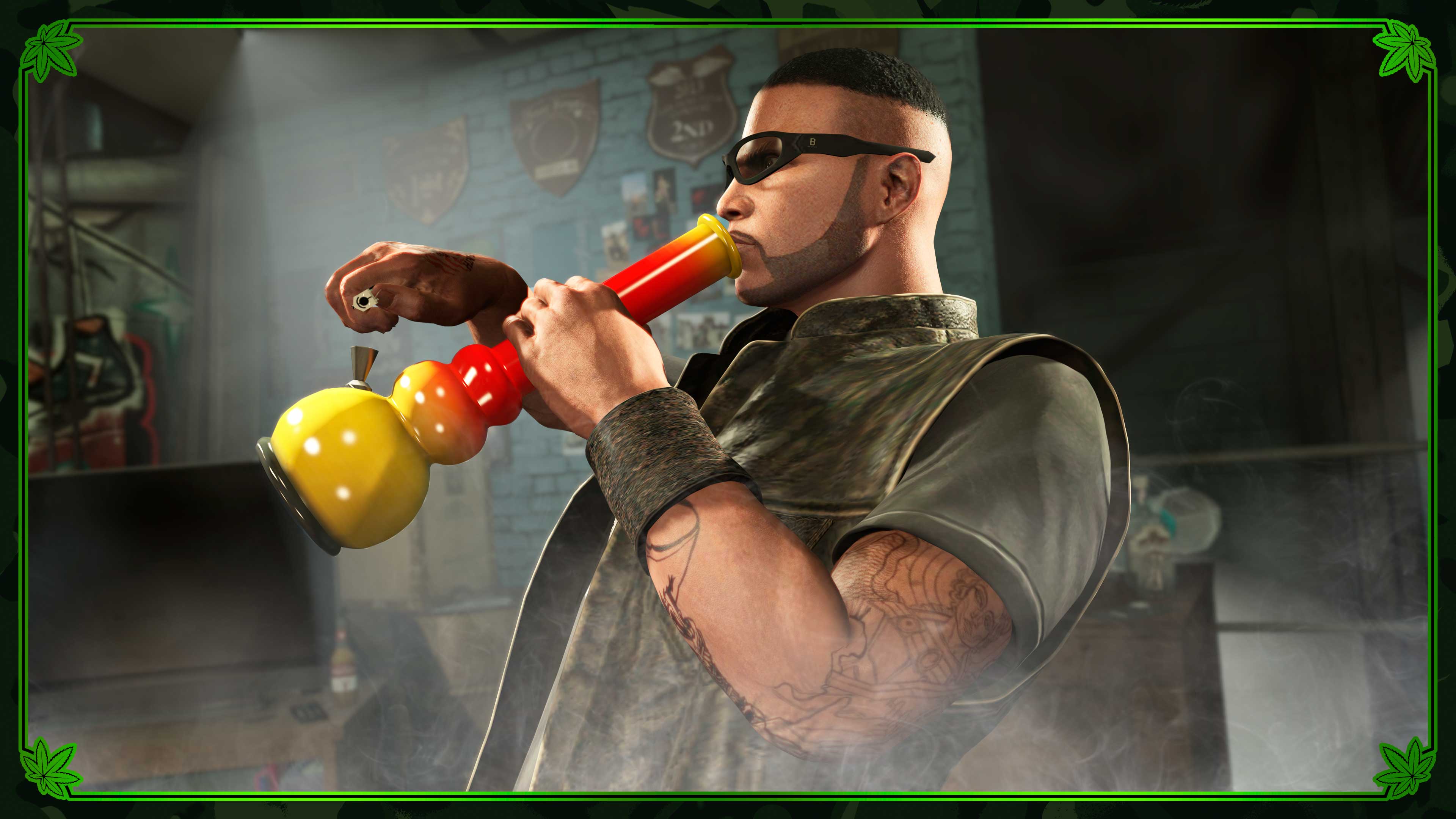 Weed Sell Mission Promotional screenshot for Weed Sell Mission in GTA Online.
